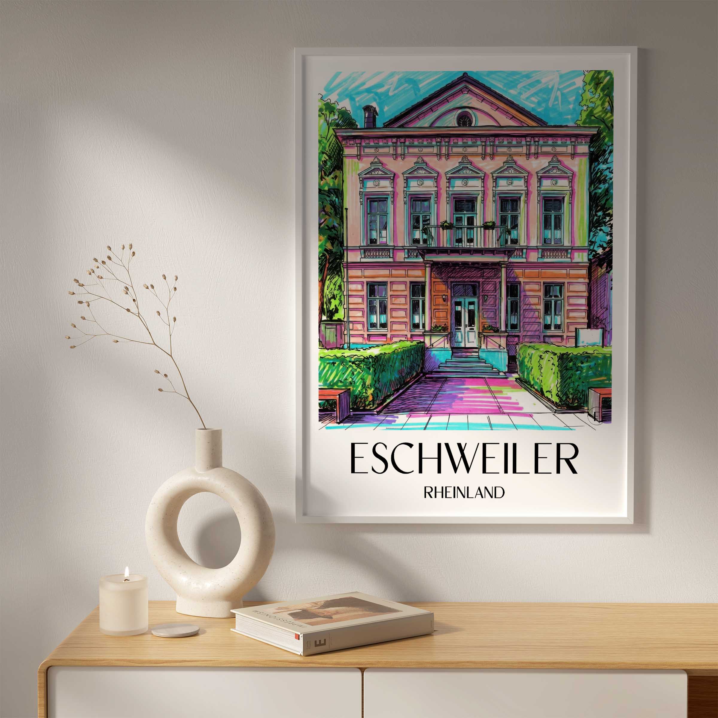 eschweiler-rheinland-deutschland-poster-graffiti