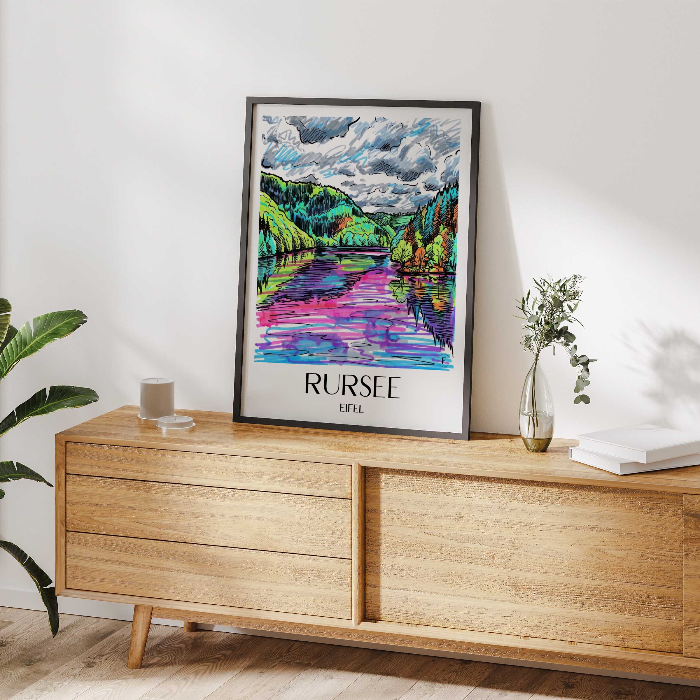 rursee-eifel-deutschland-poster-graffiti