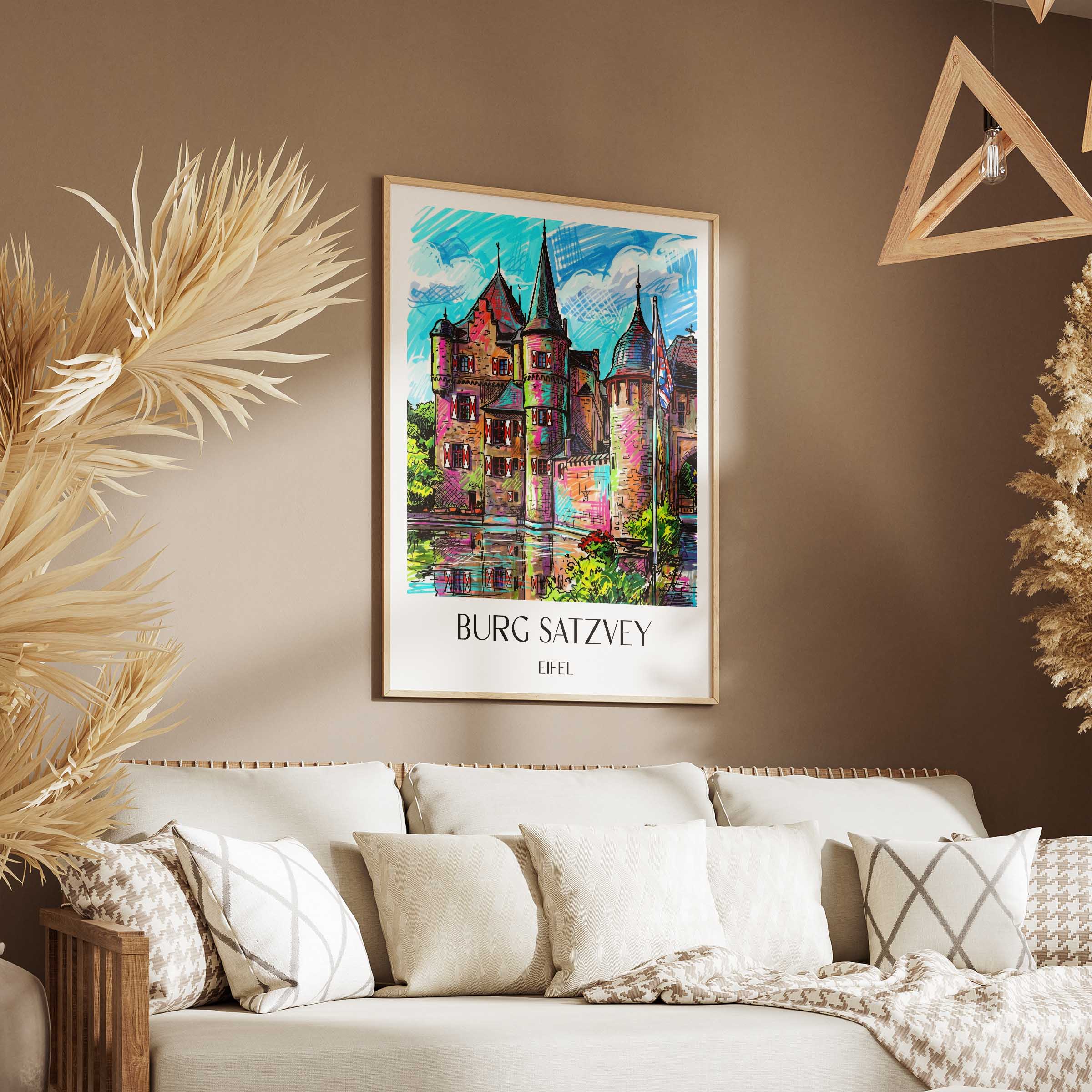burg-satzvey-eifel-deutschland-poster-graffiti