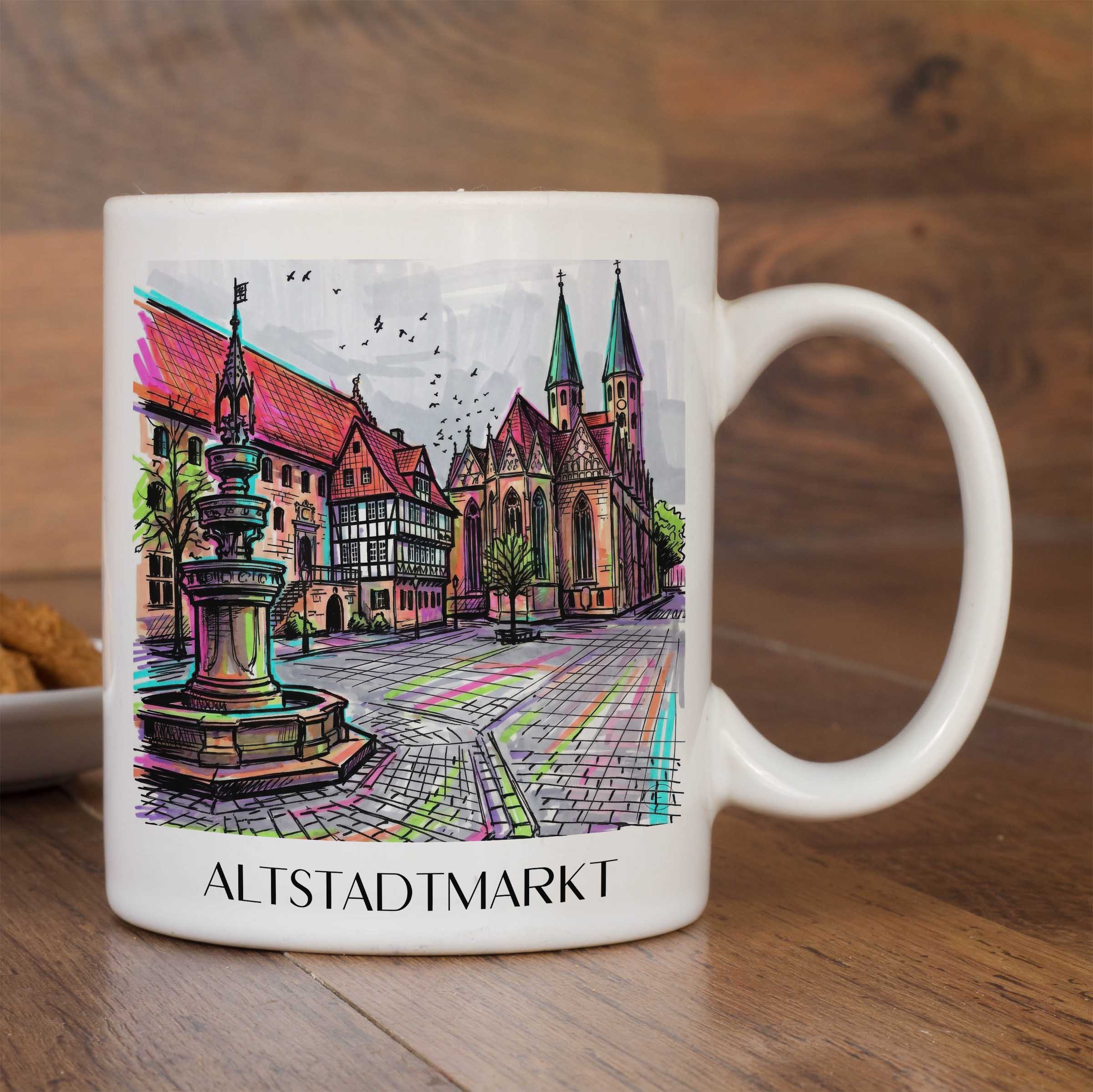 altstadtmarkt-braunschweig-deutschland-kaffeebecher-graffiti