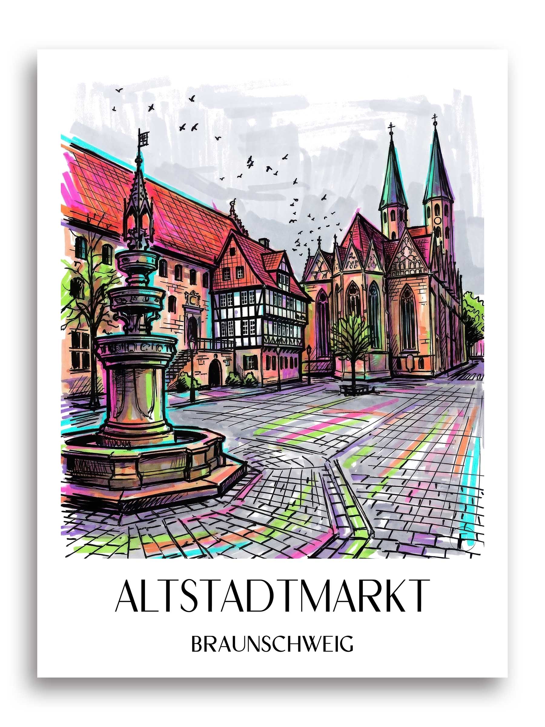 altstadtmarkt-braunschweig-deutschland-poster-graffiti