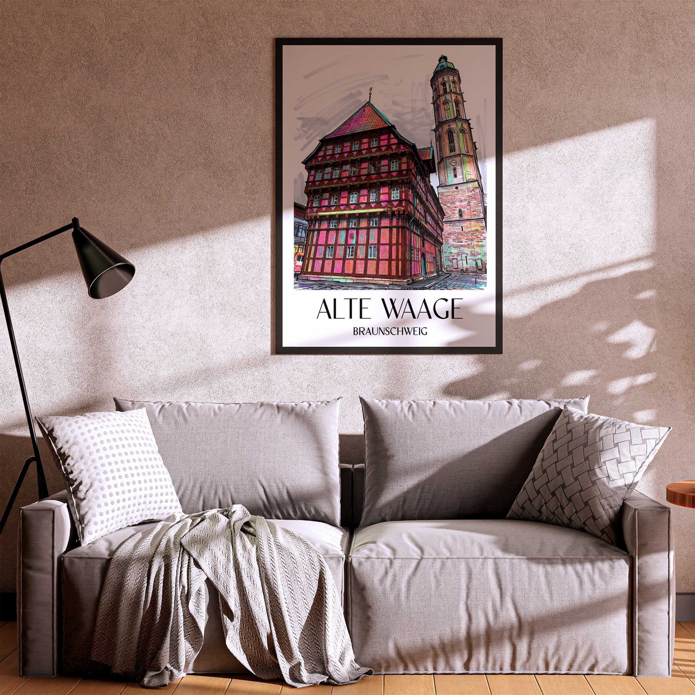 alte-waage-braunschweig-deutschland-poster-graffiti