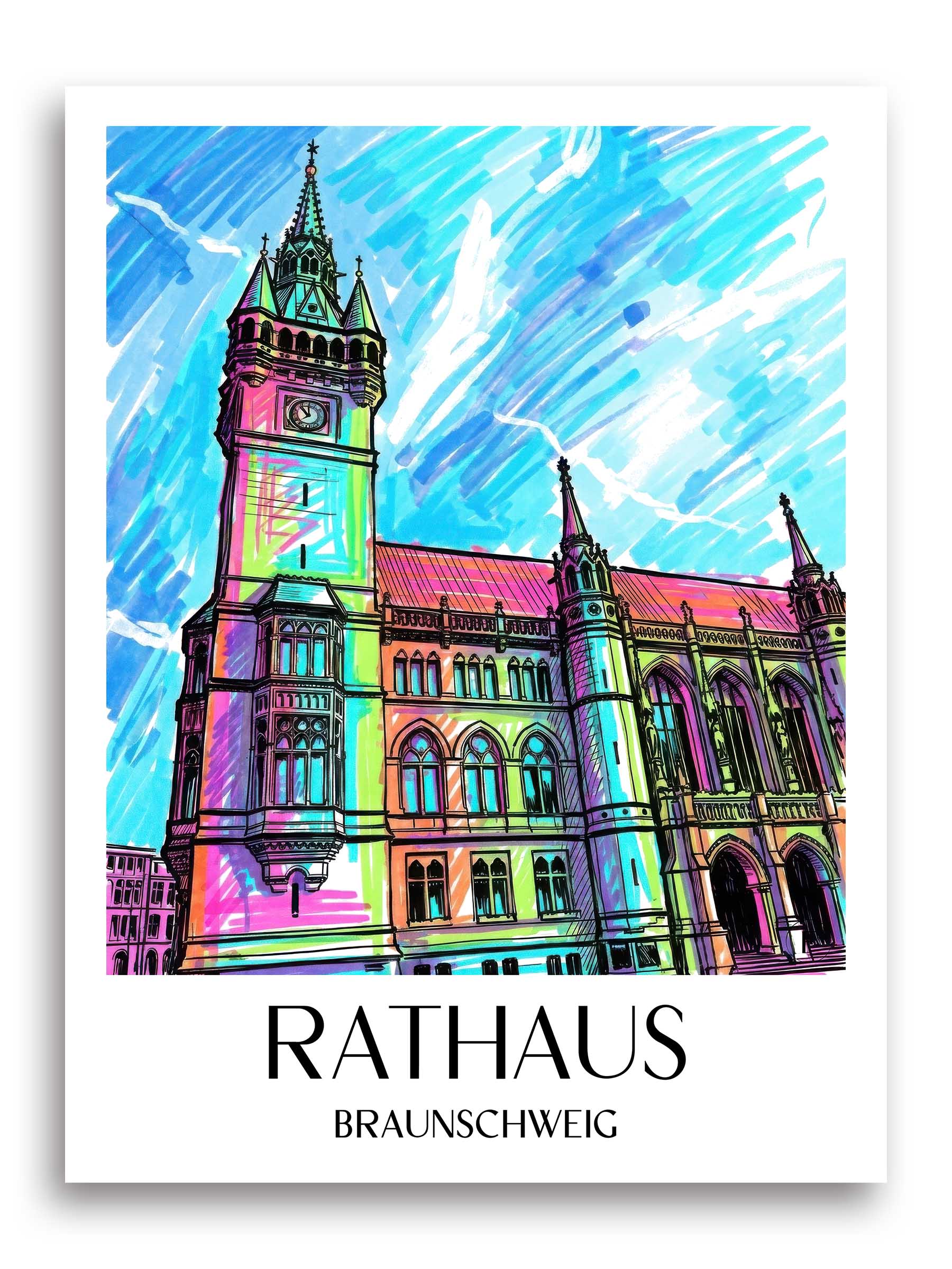 rathaus-braunschweig-deutschland-poster-graffiti