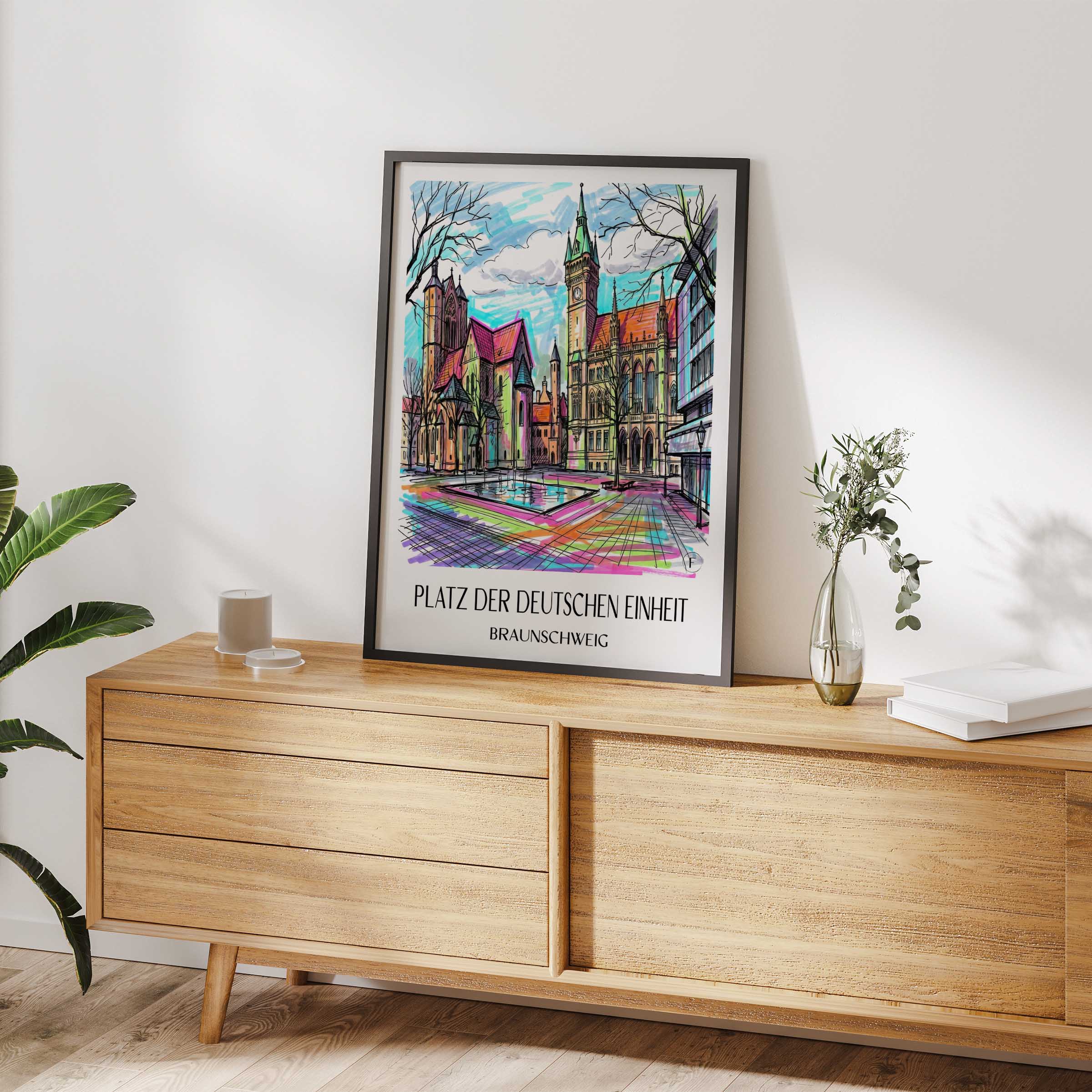 platz-der-deutschen-einheit-braunschweig-deutschland-poster-graffiti