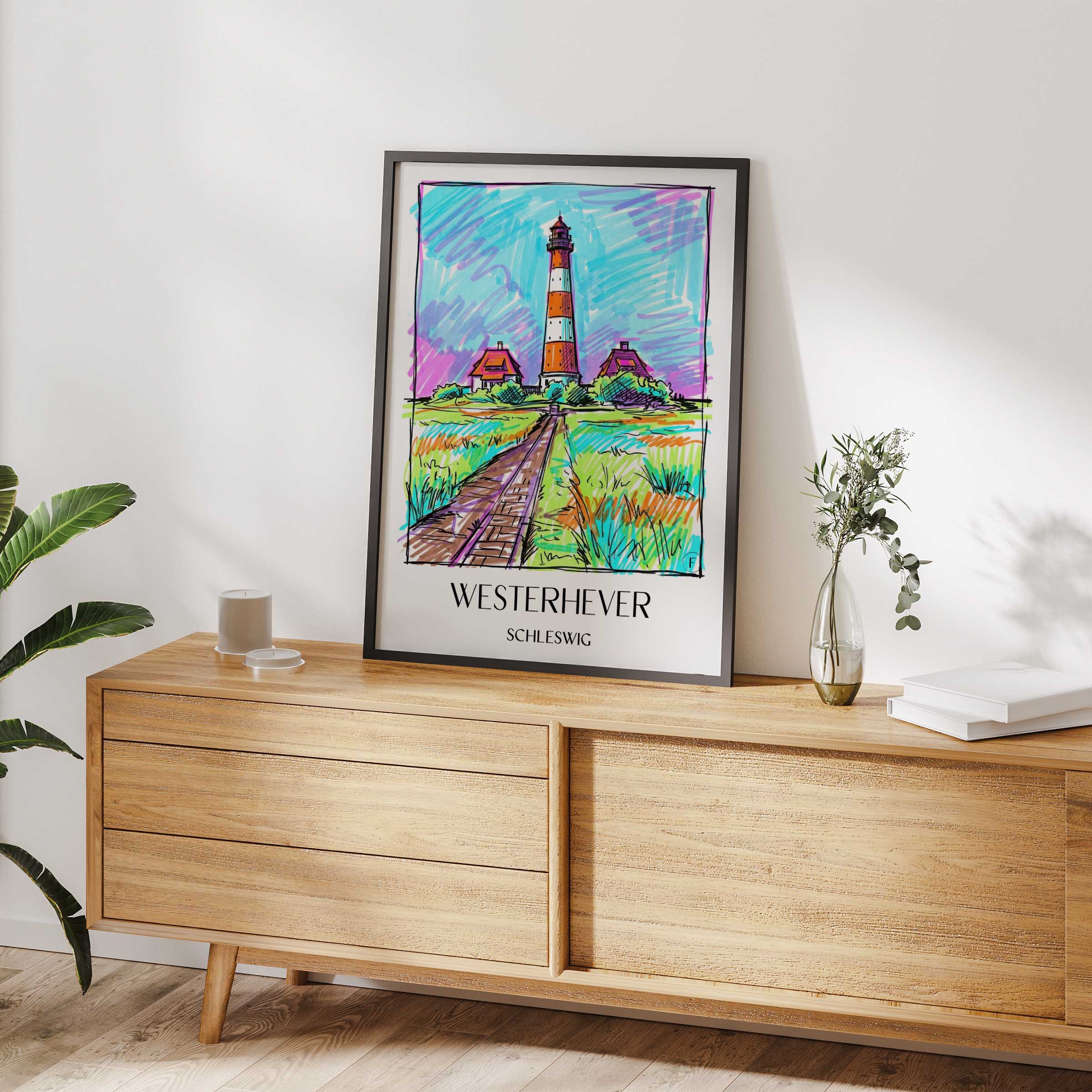 westerhever-schleswig-deutschland-poster-graffiti
