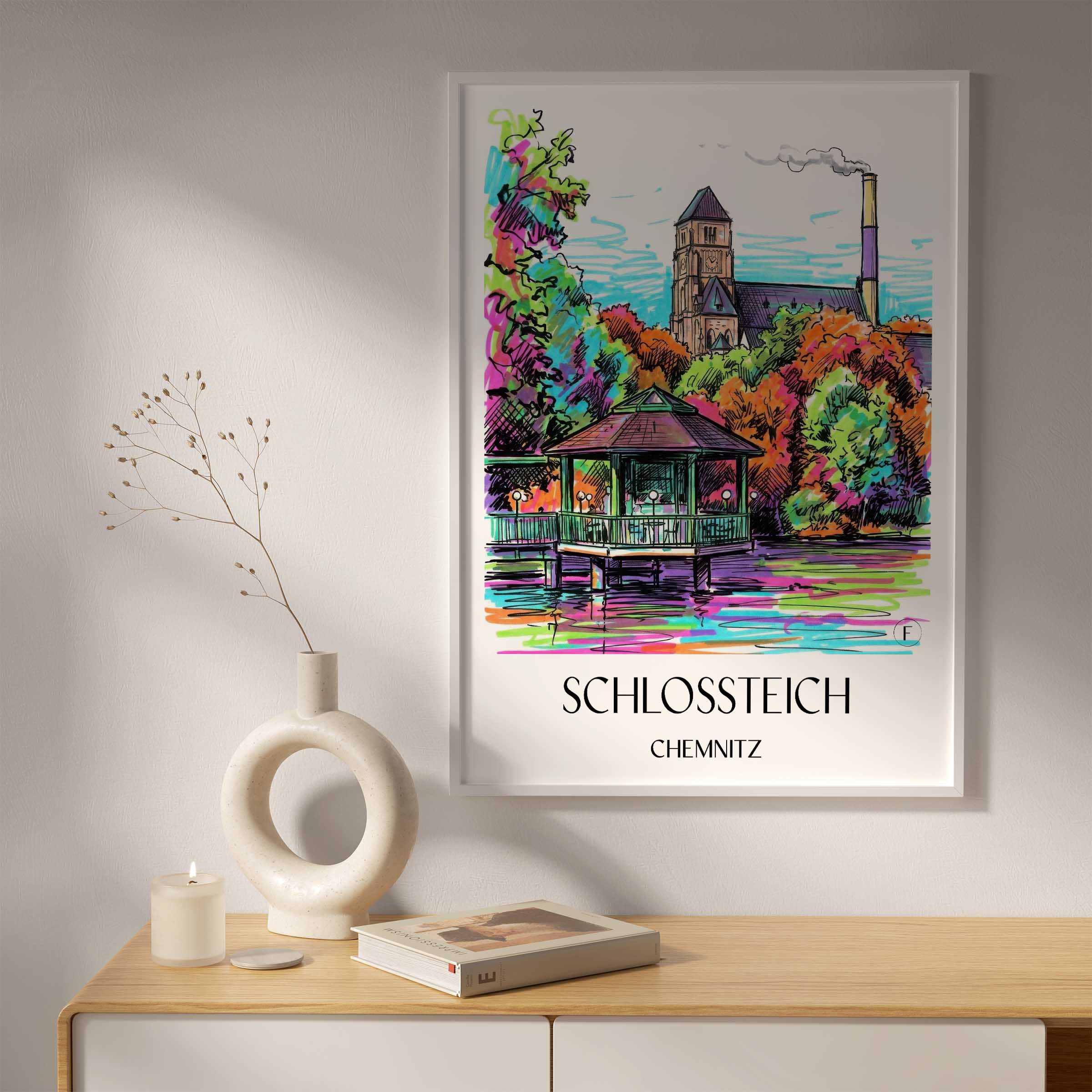 schlossteich-chemnitz-deutschland-poster-graffiti