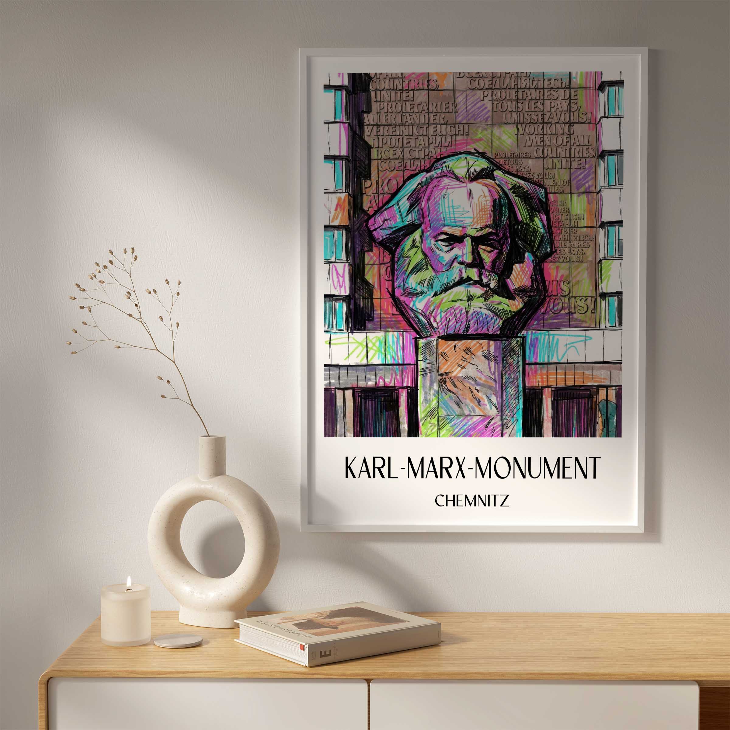 karl-marx-monument-chemnitz-deutschland-poster-graffiti