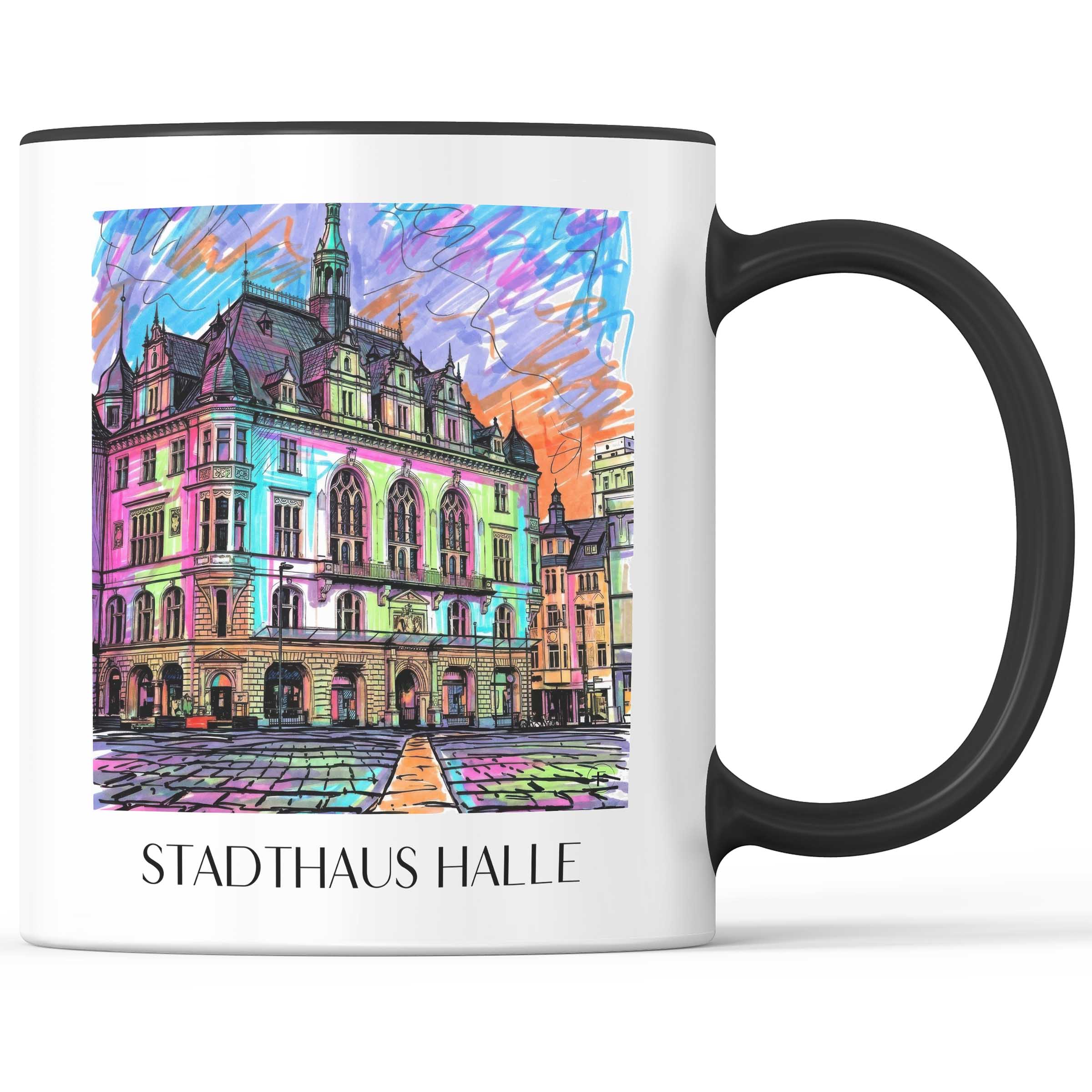 stadthaus-halle-deutschland-kaffeebecher-graffiti