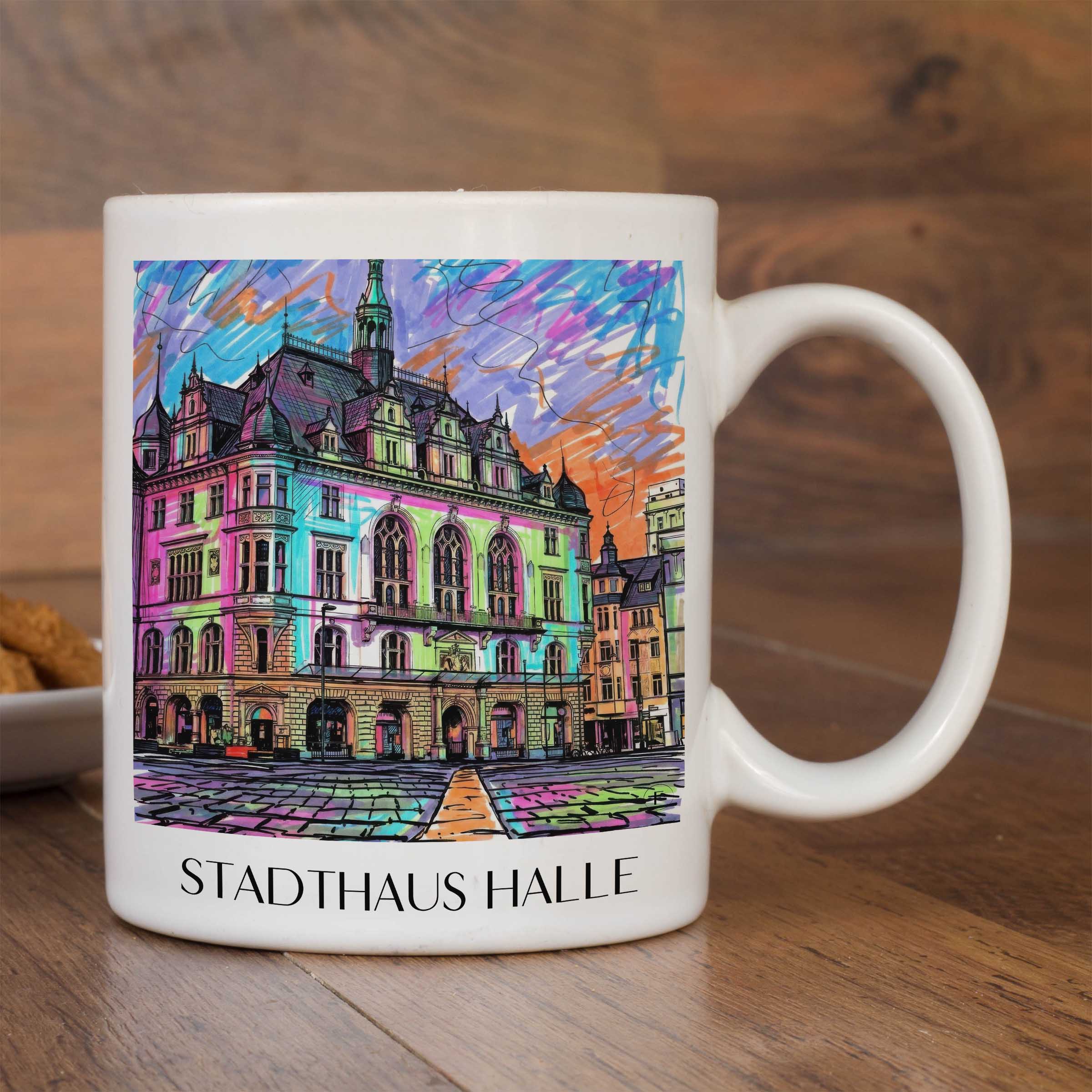 stadthaus-halle-deutschland-kaffeebecher-graffiti