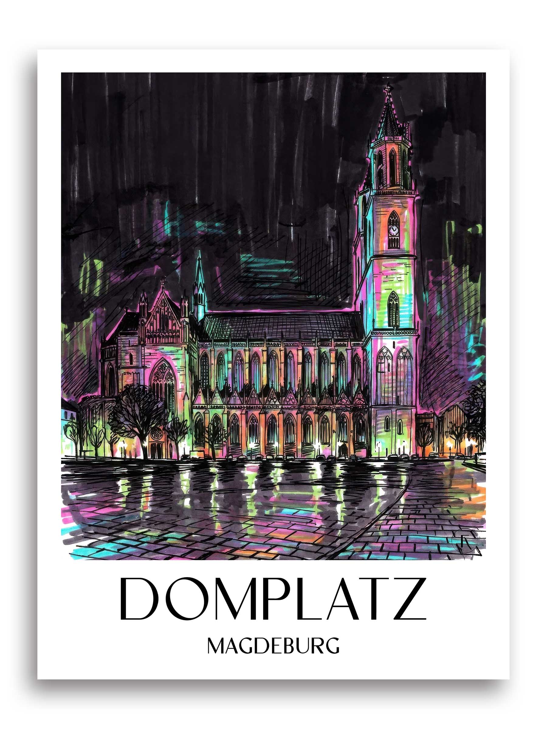domplatz-magdeburg-deutschland-poster-graffiti