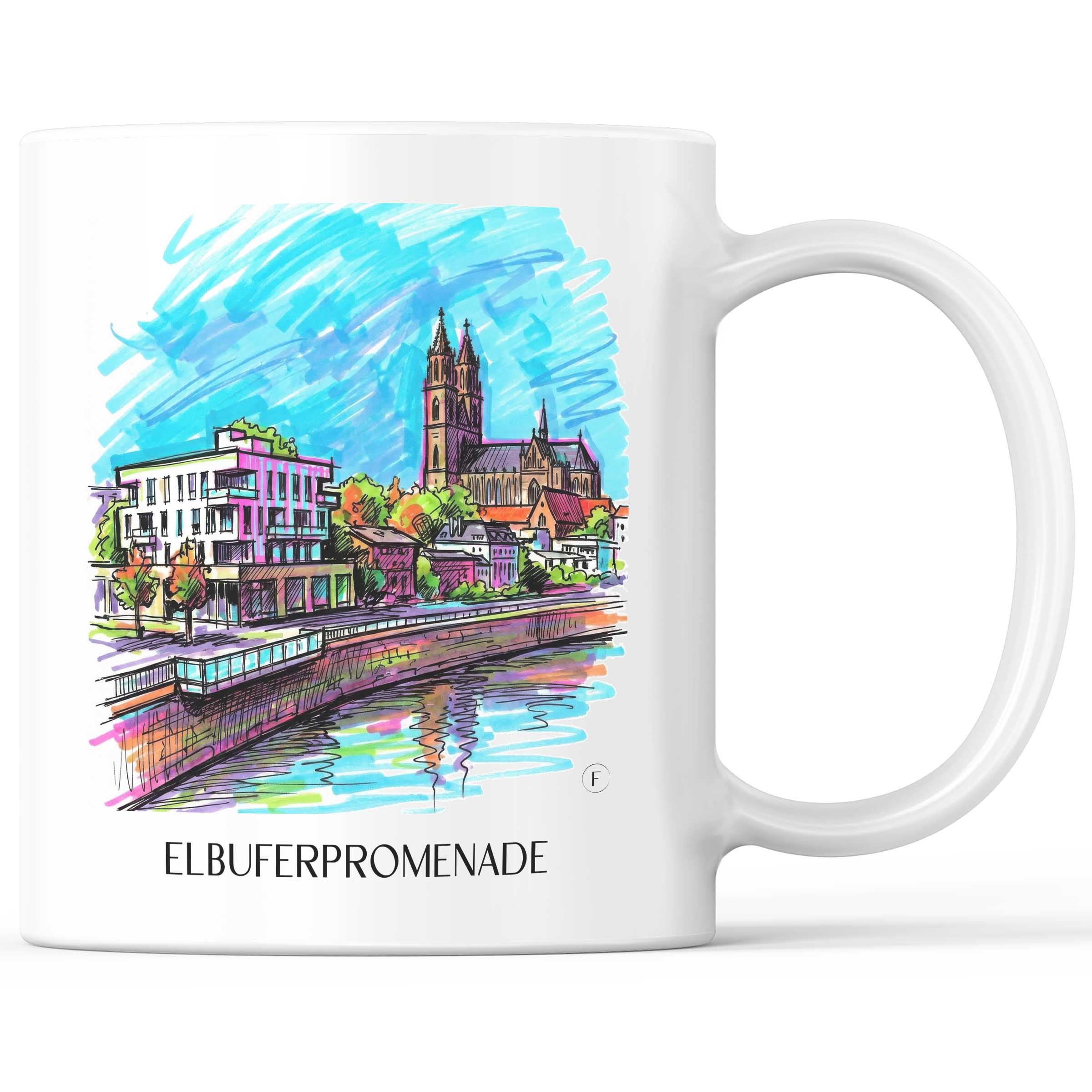 elbuferpromenade-magdeburg-deutschland-kaffeebecher-graffiti