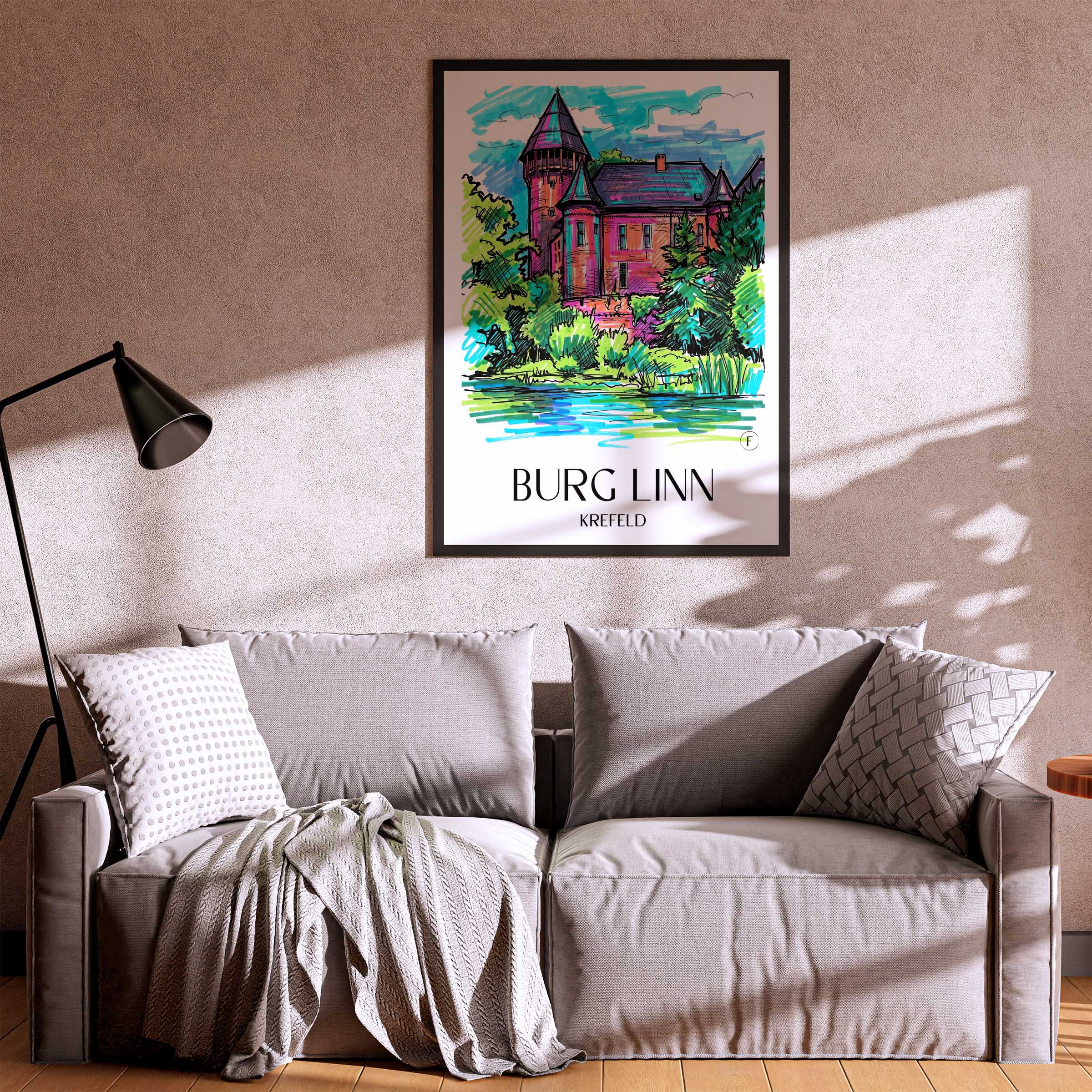 burg-linn-krefeld-deutschland-poster-graffiti