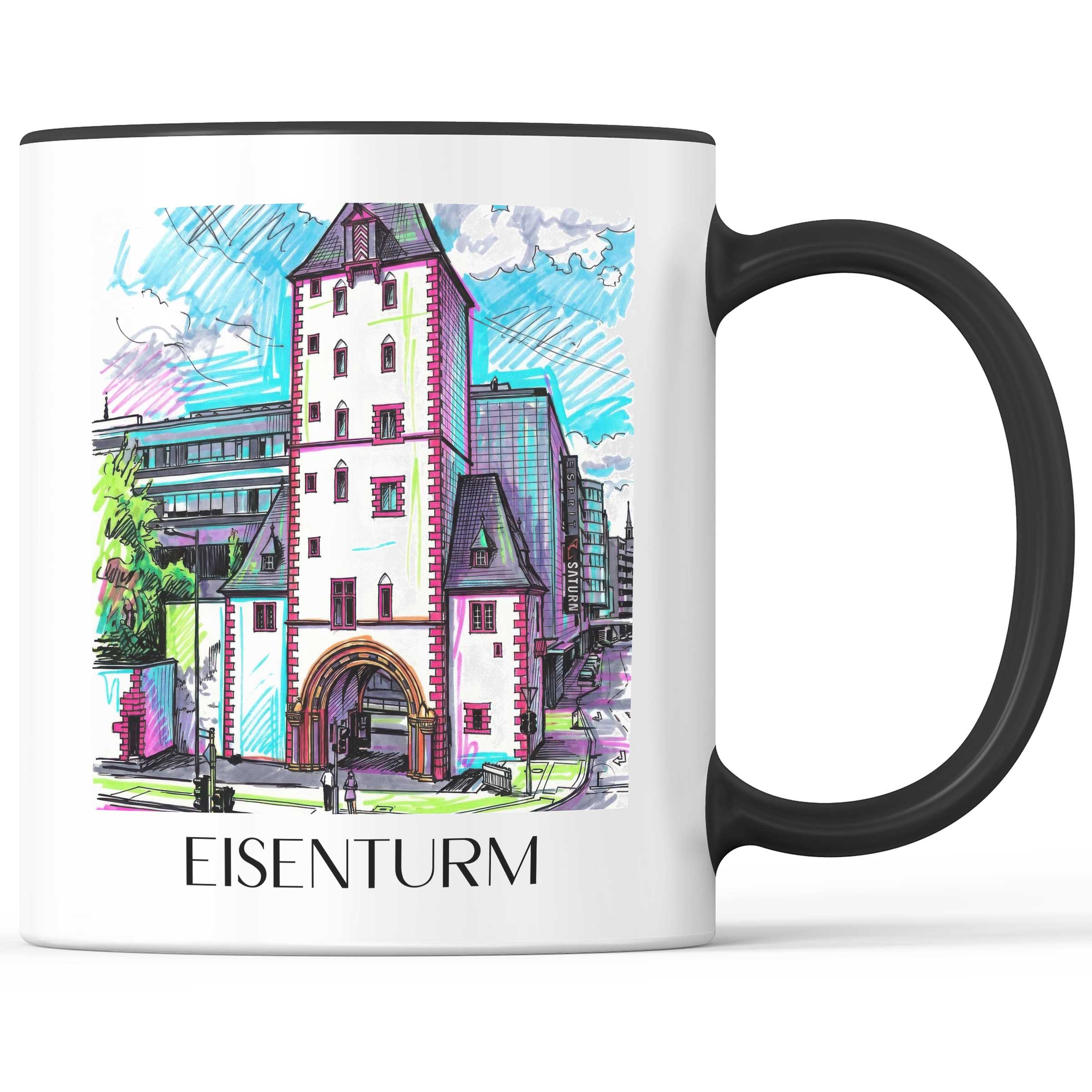 eisenturm-mainz-deutschland-kaffeebecher-graffiti