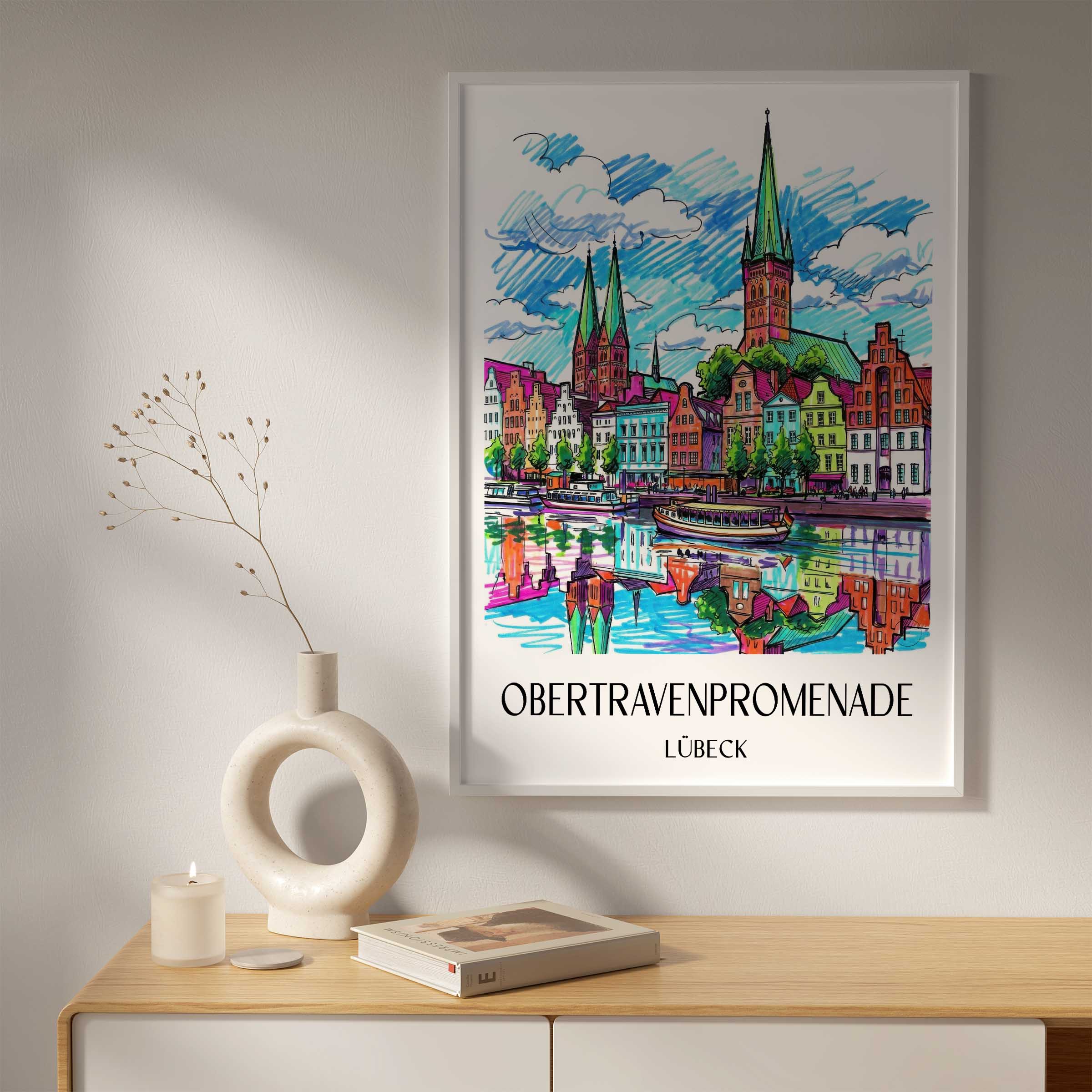 obertravenpromenade-lübeck-deutschland-poster-graffiti