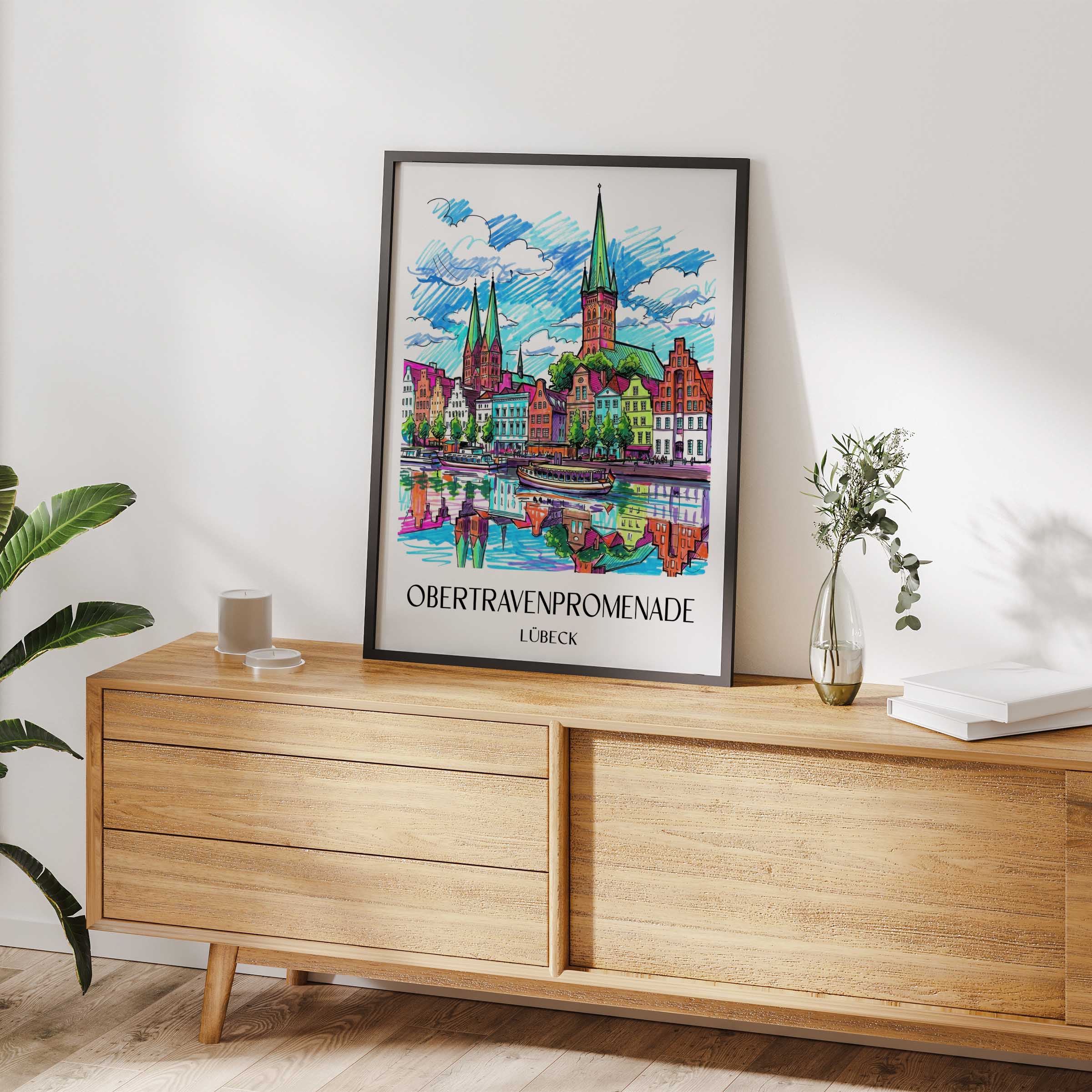 obertravenpromenade-lübeck-deutschland-poster-graffiti
