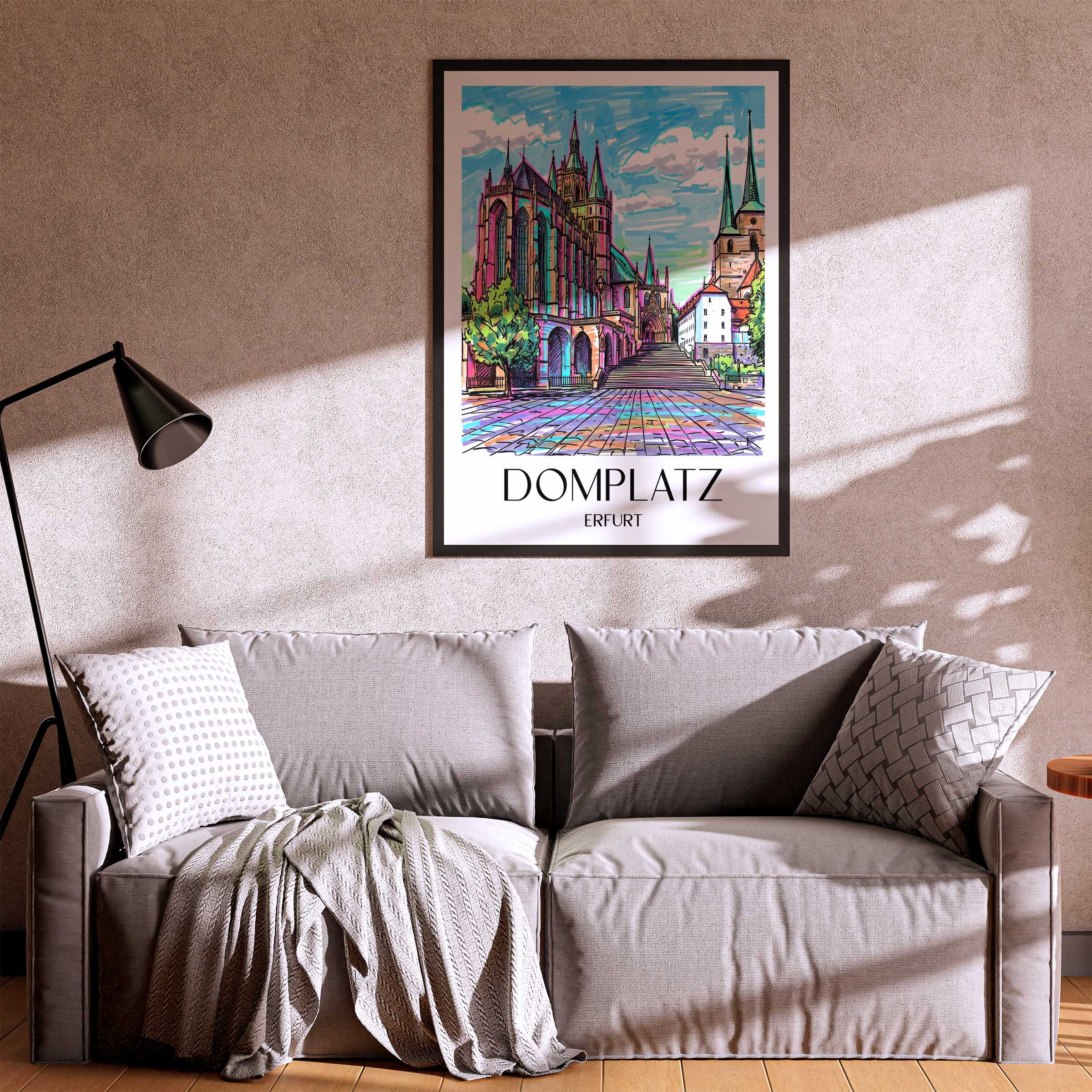 domplatz-erfurt-deutschland-poster-graffiti