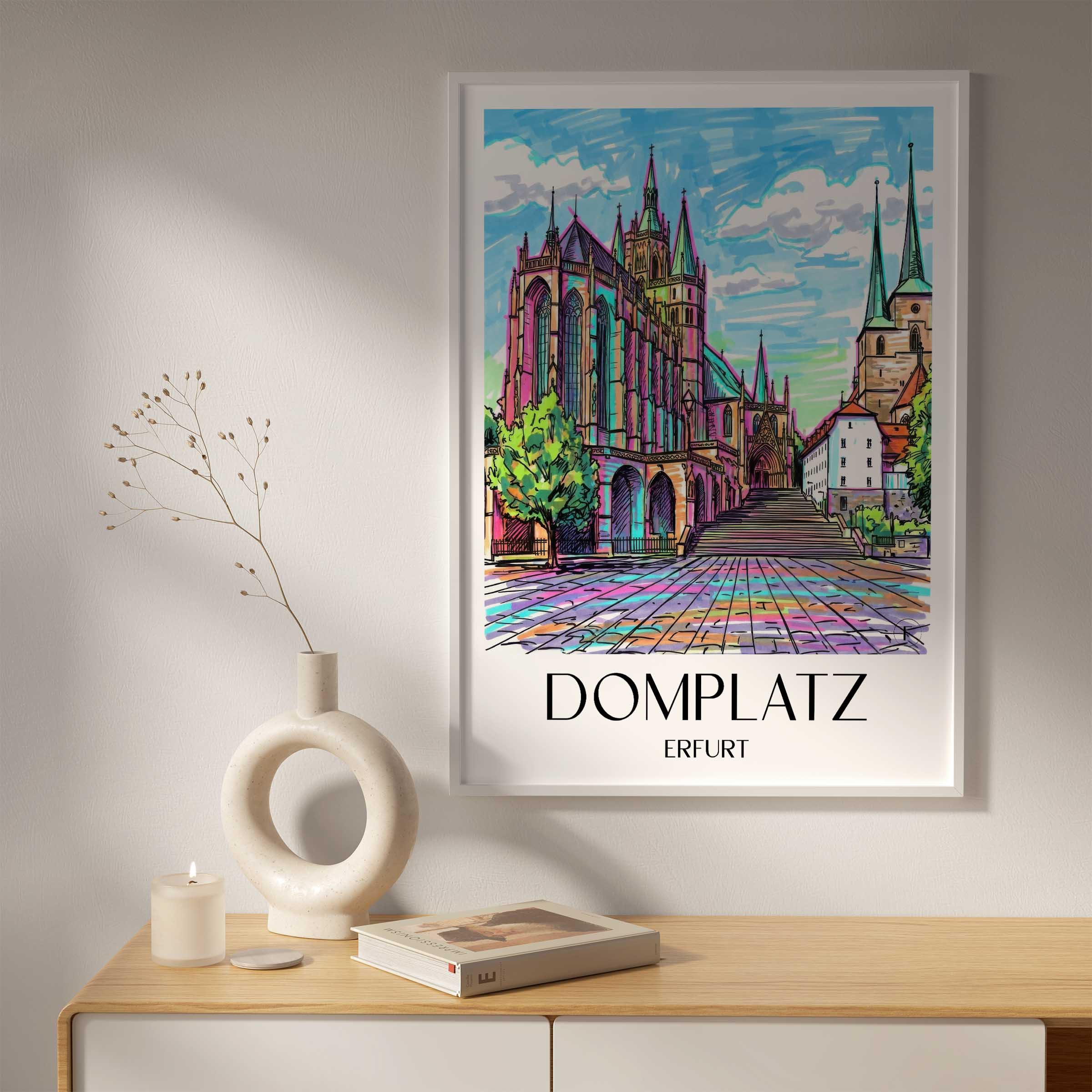 domplatz-erfurt-deutschland-poster-graffiti