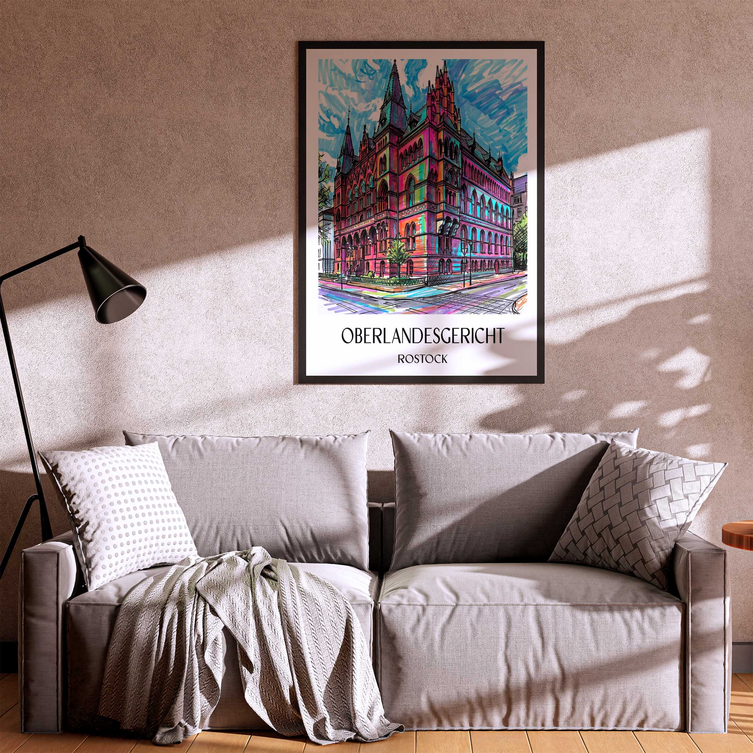 oberlandesgericht-rostock-deutschland-poster-graffiti