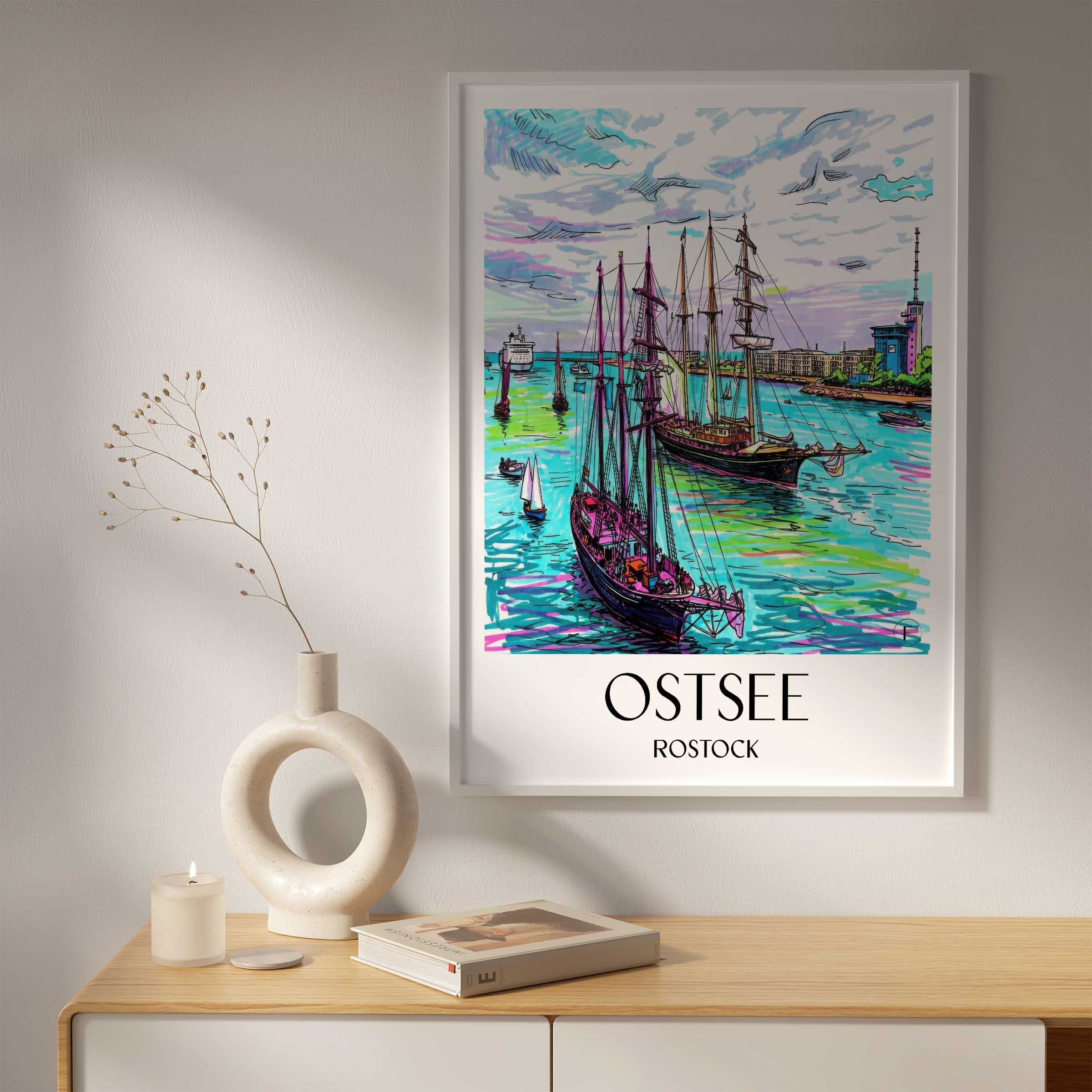 ostsee-rostock-deutschland-poster-graffiti