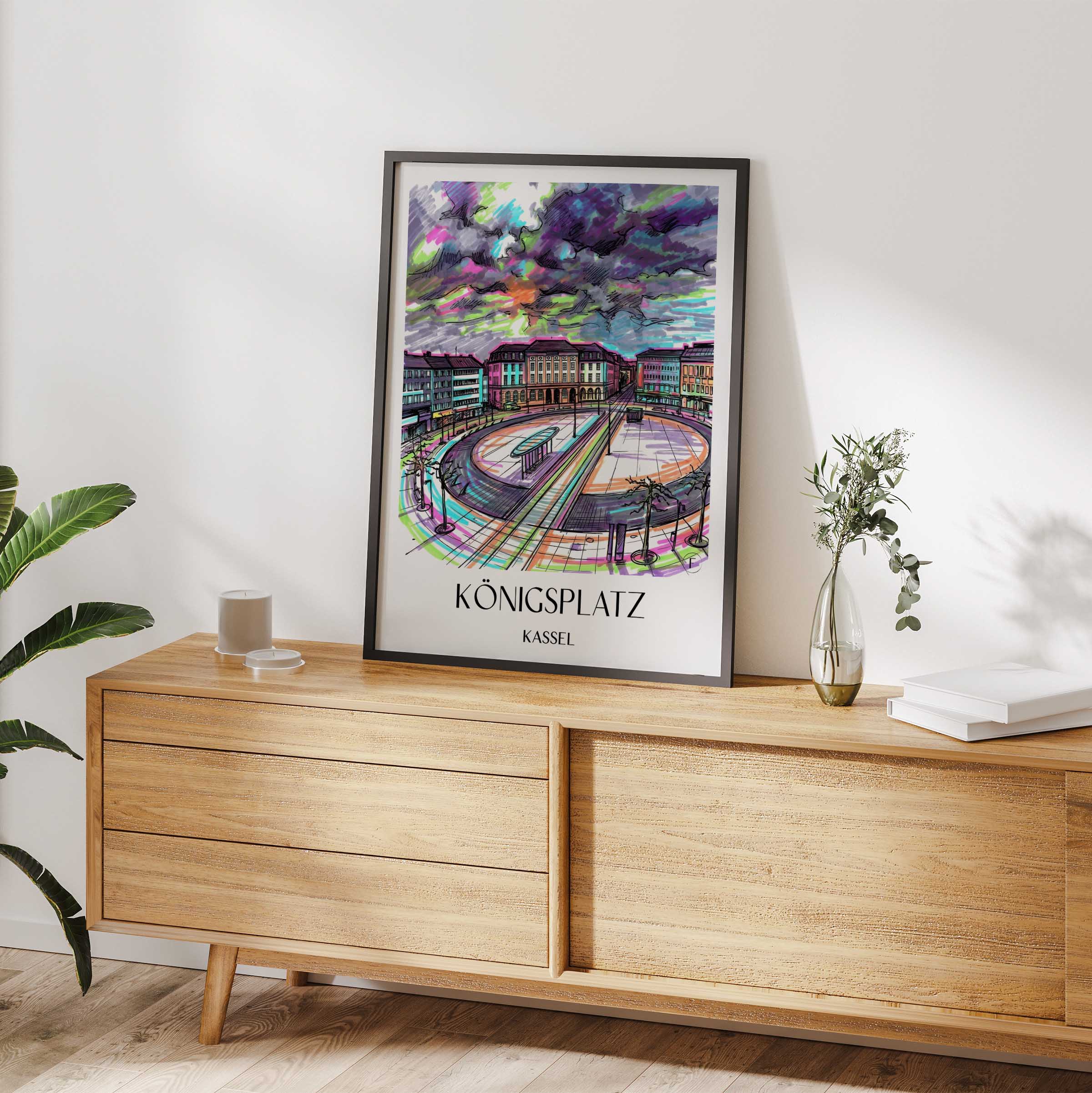 königsplatz-kassel-deutschland-poster-graffiti