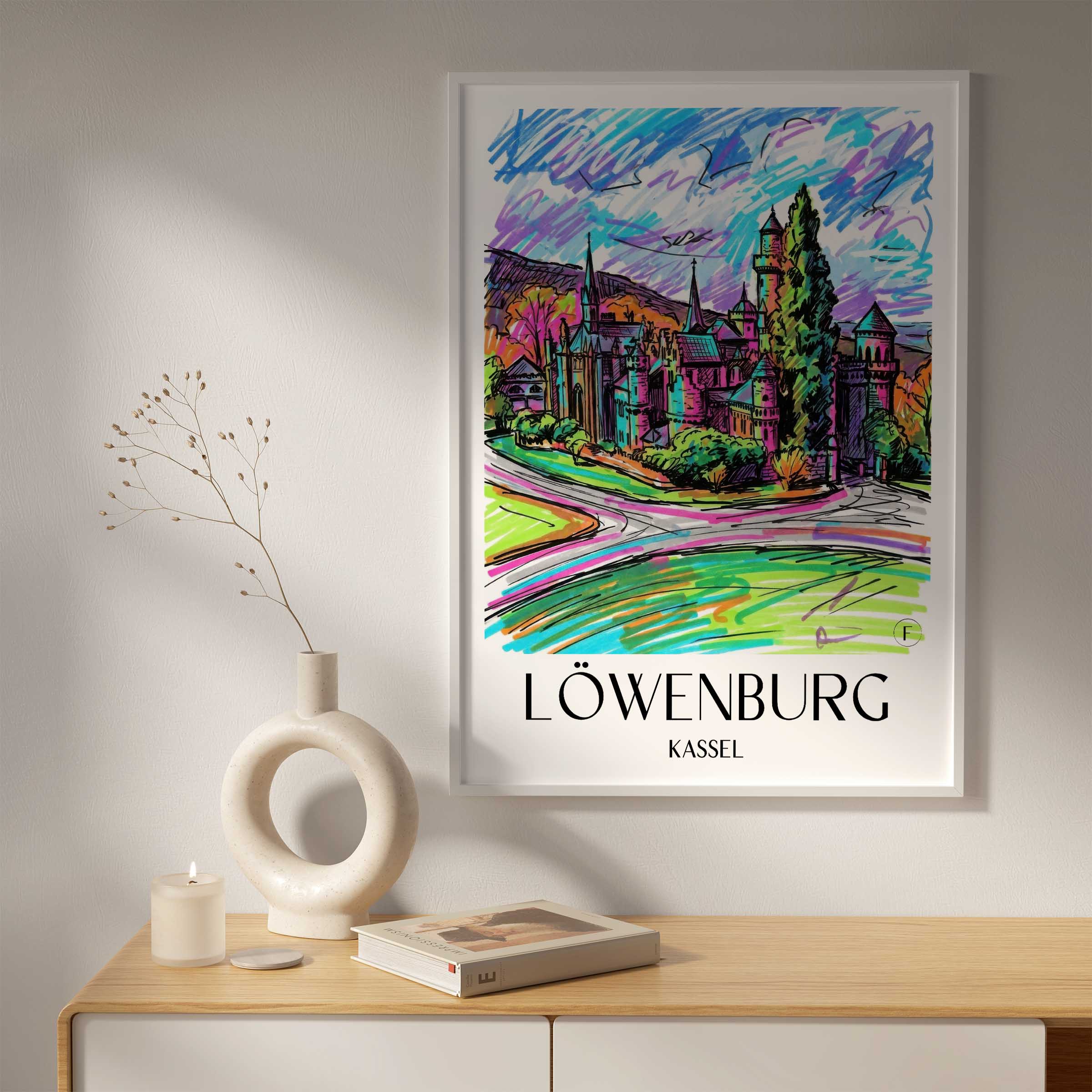 löwenburg-kassel-deutschland-poster-graffiti