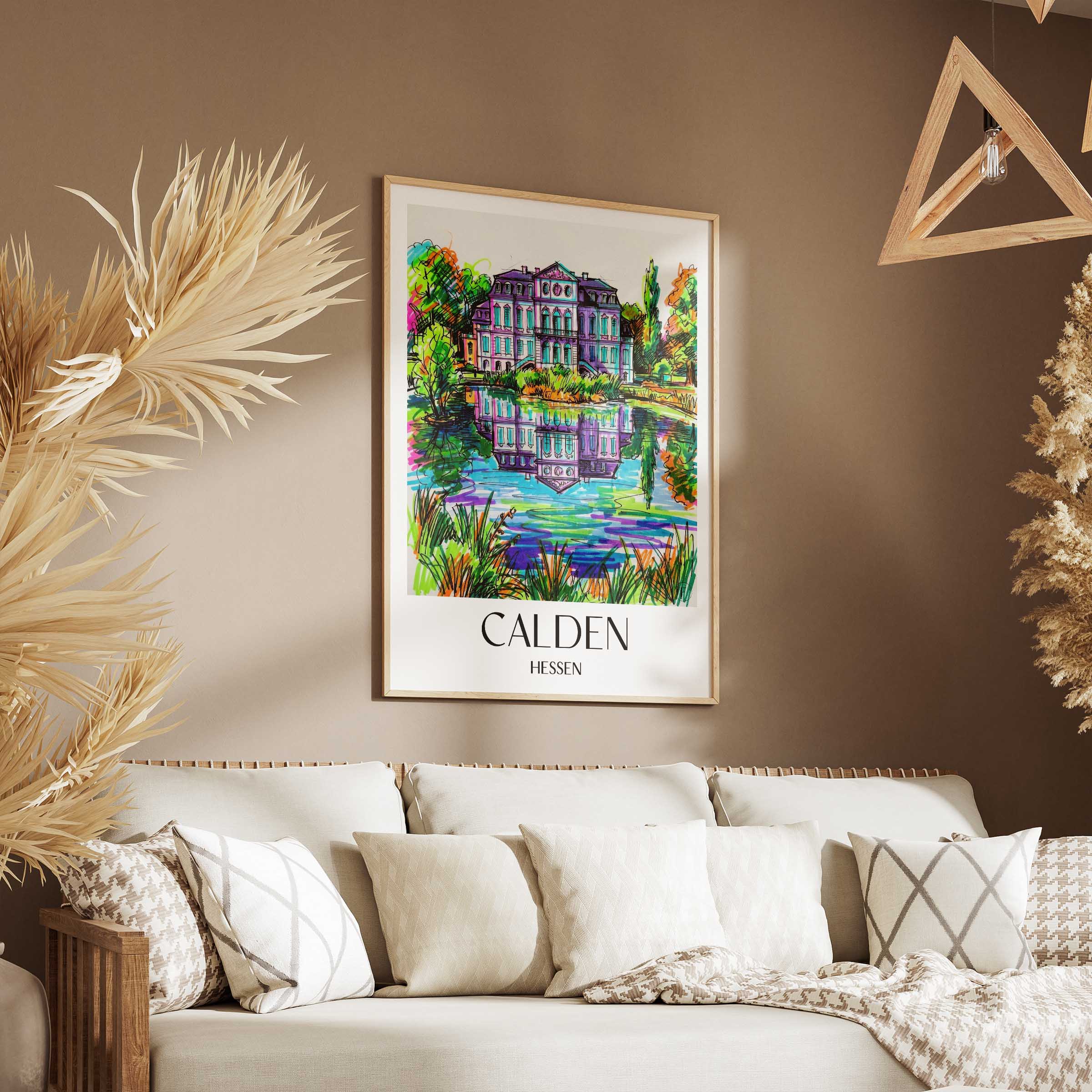 calden-hessen-deutschland-poster-graffiti