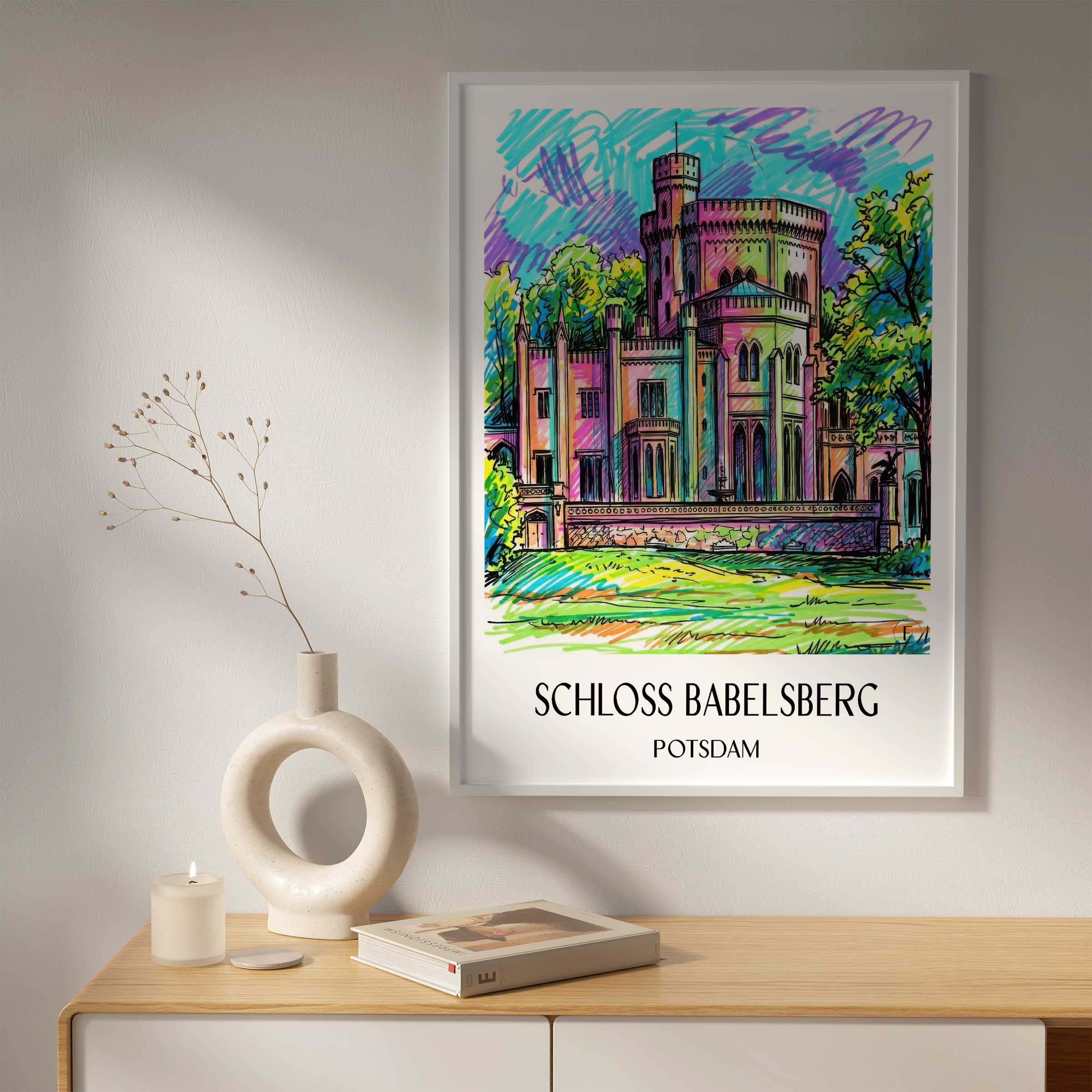 schloss-babelsberg-potsdam-deutschland-poster-graffiti