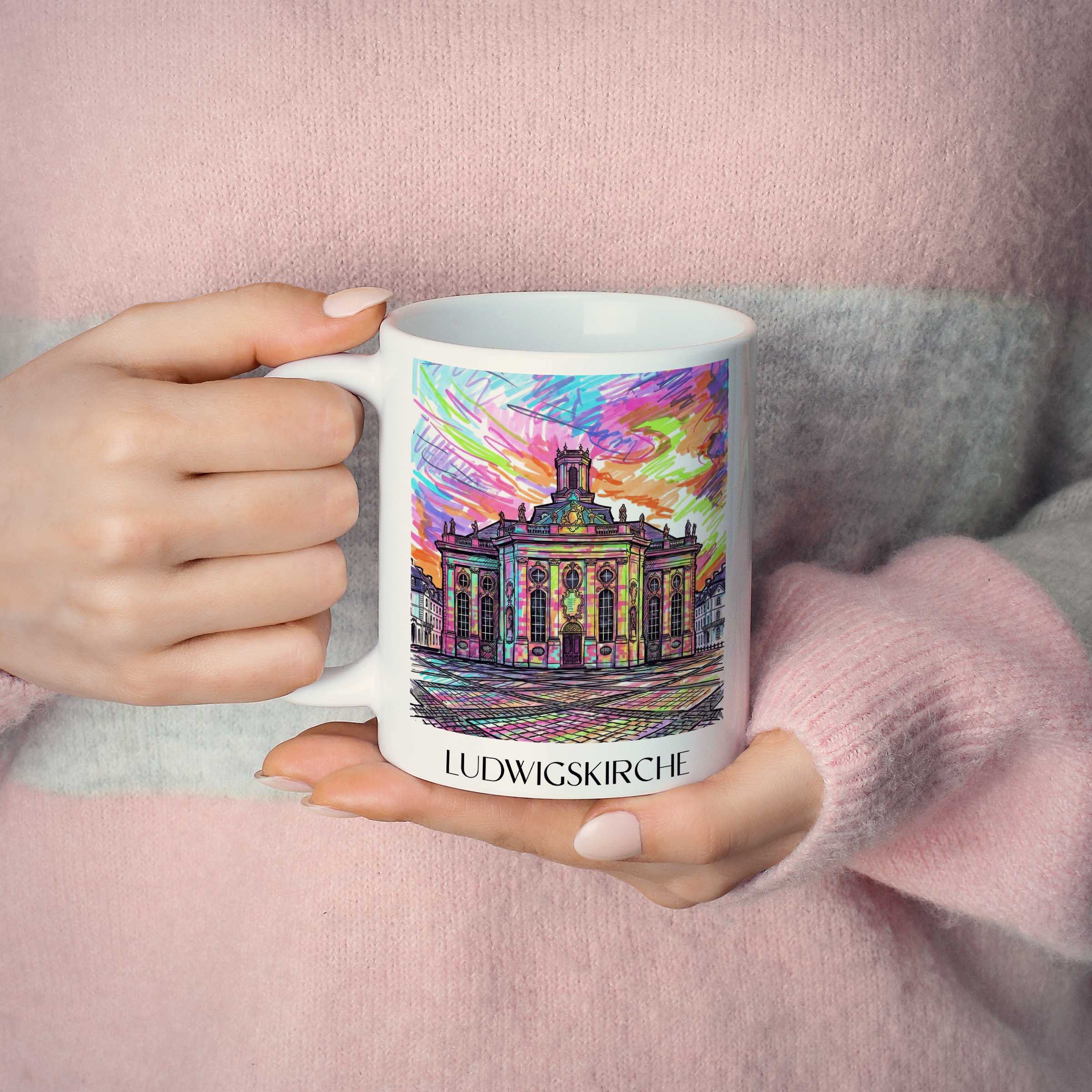 ludwigskirche-saarbrücken-deutschland-kaffeebecher-graffiti