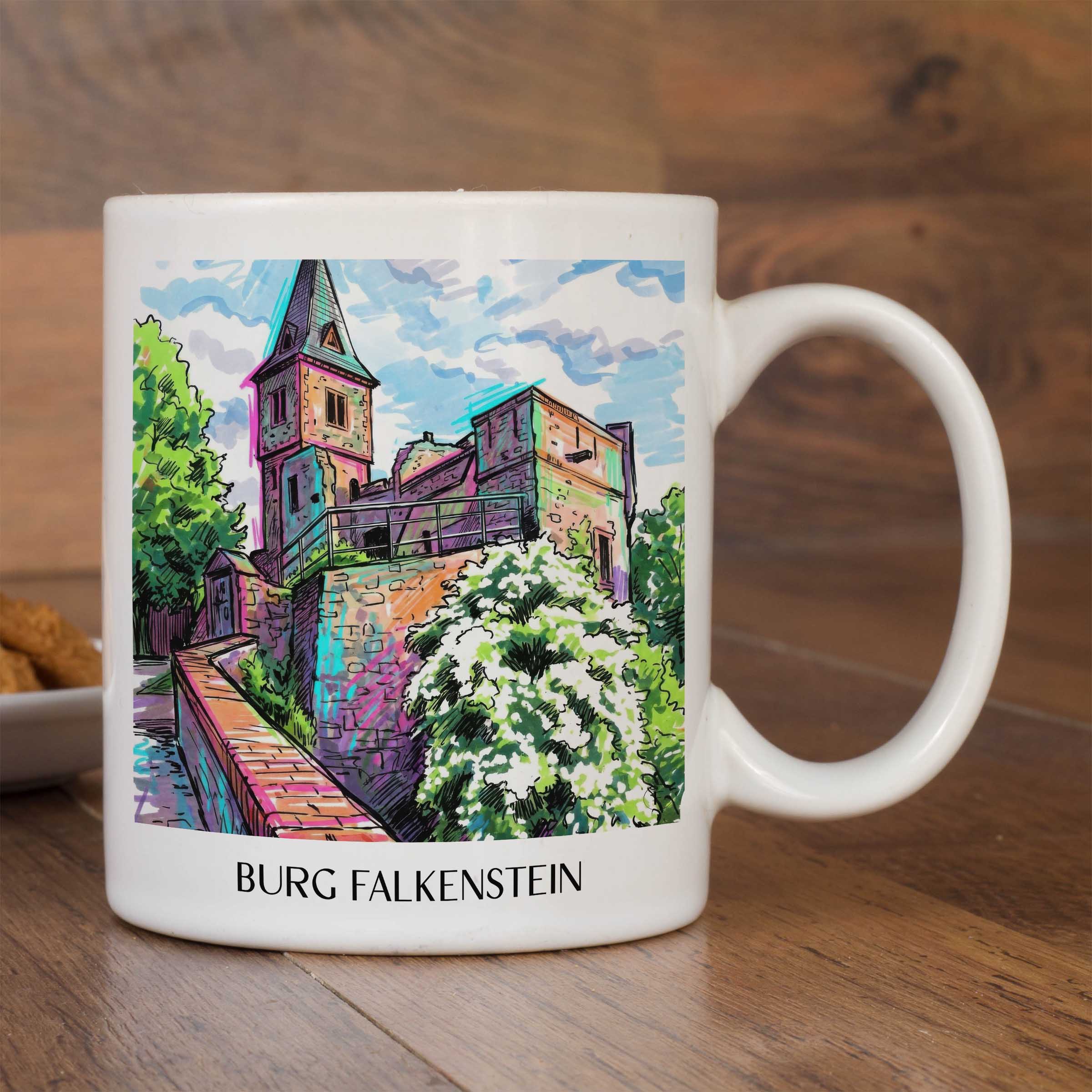 burg-falkenstein-mühltal-deutschland-kaffeebecher-graffiti
