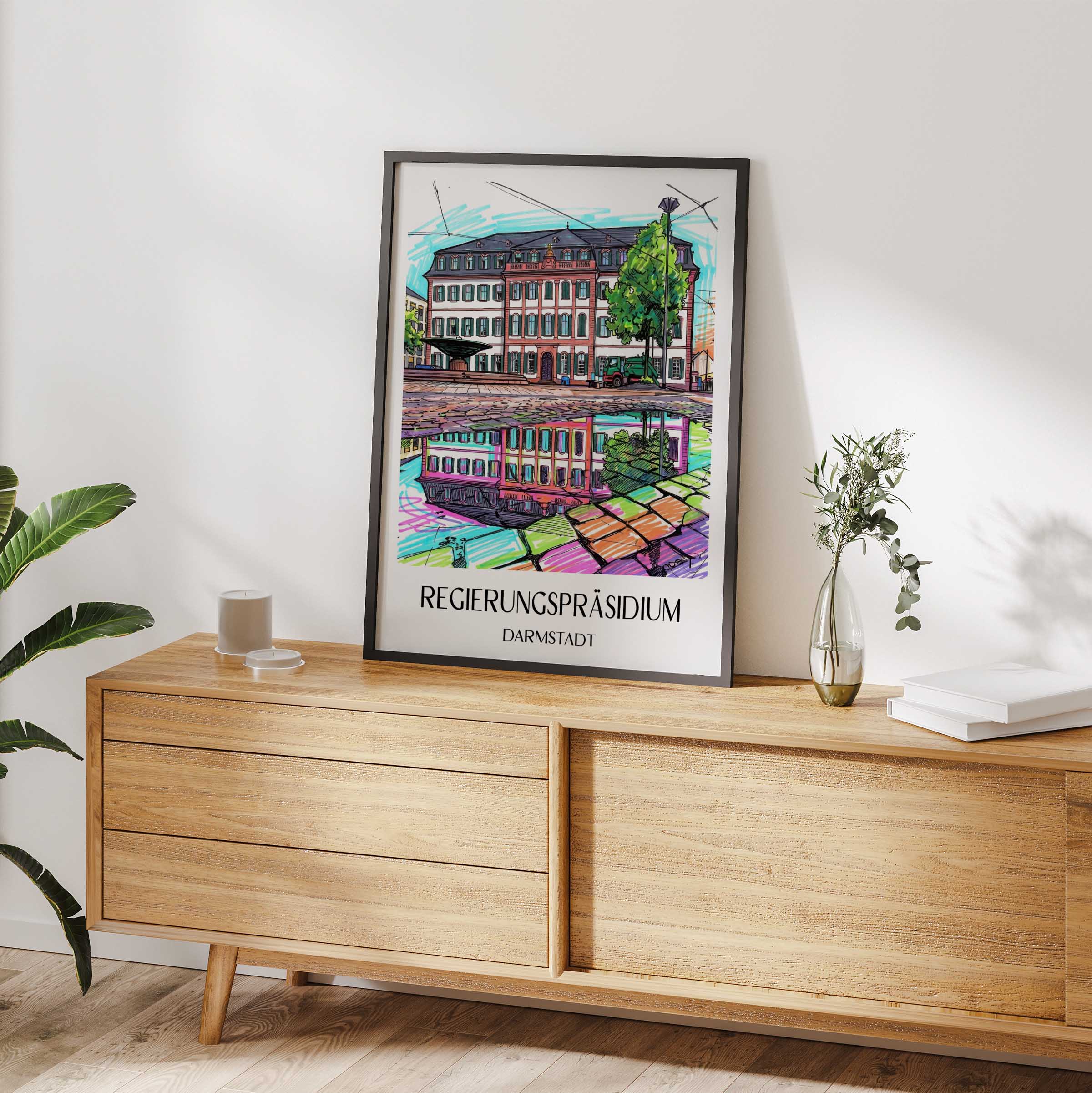 regierungspräsidium-darmstadt-deutschland-poster-graffiti
