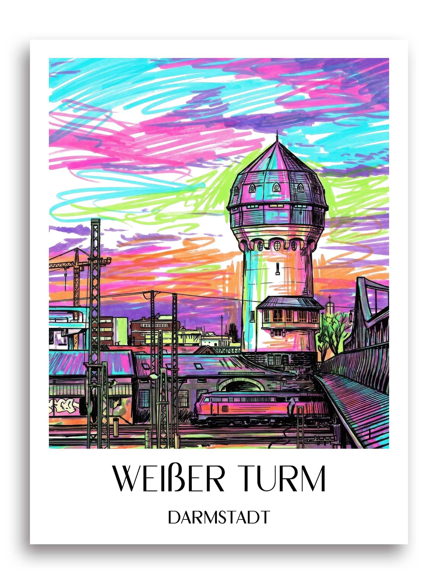 weißer-turm-darmstadt-deutschland-poster-graffiti