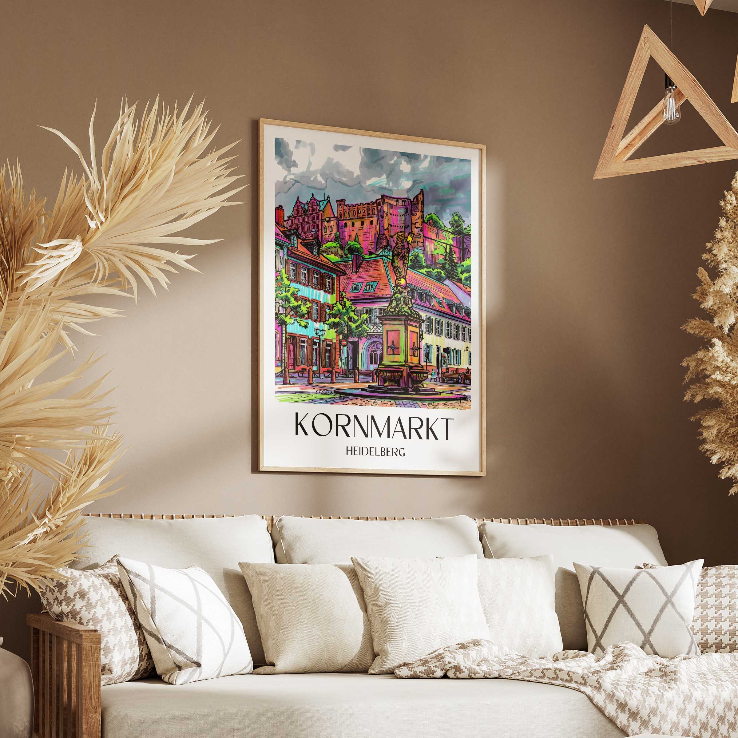 kornmarkt-heidelberg-deutschland-poster-graffiti