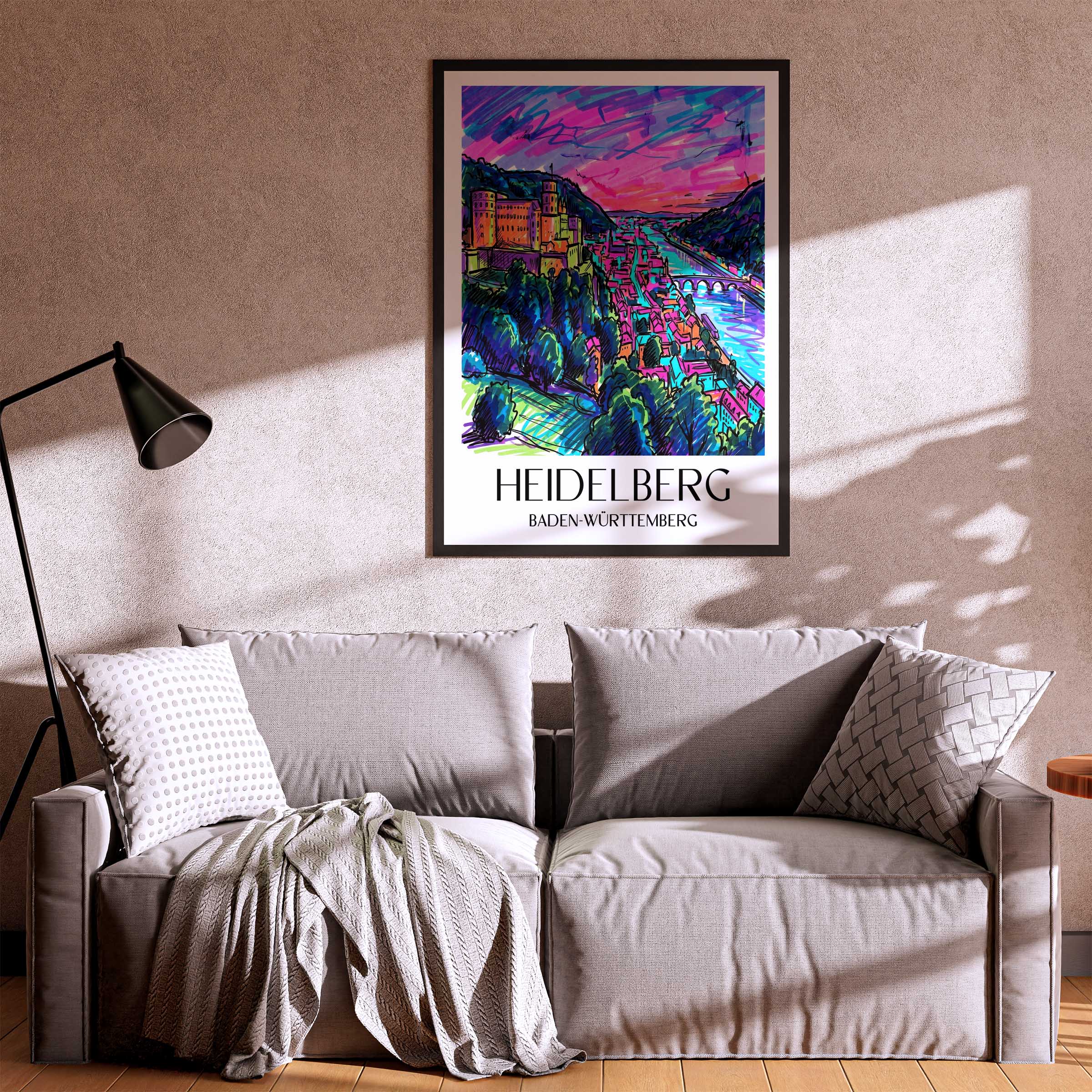 heidelberg-(bei-nacht)-baden-württemberg-deutschland-poster-graffiti