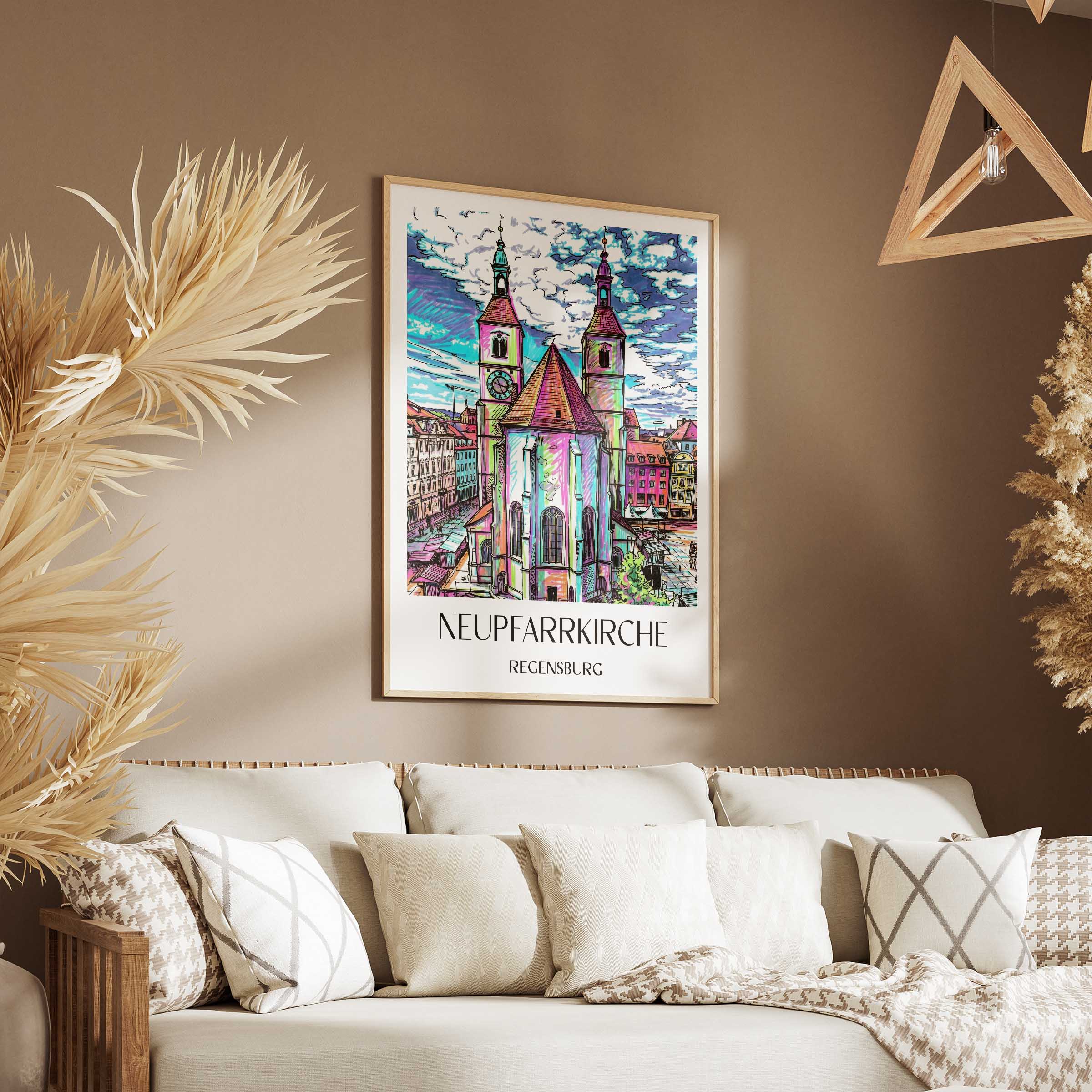 neupfarrkirche-regensburg-deutschland-poster-graffiti