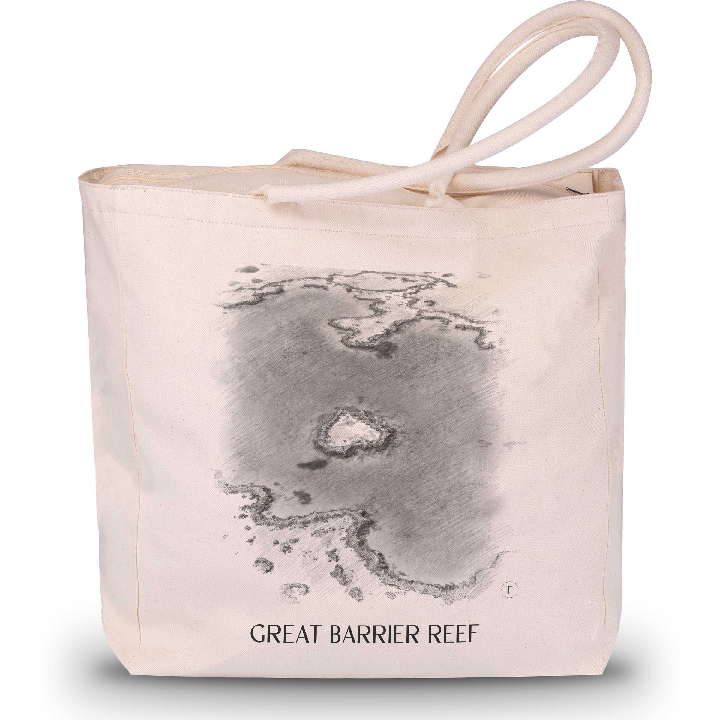 great-barrier-reef-australien-einkaufstasche-bleistift-zeichnung-drawing