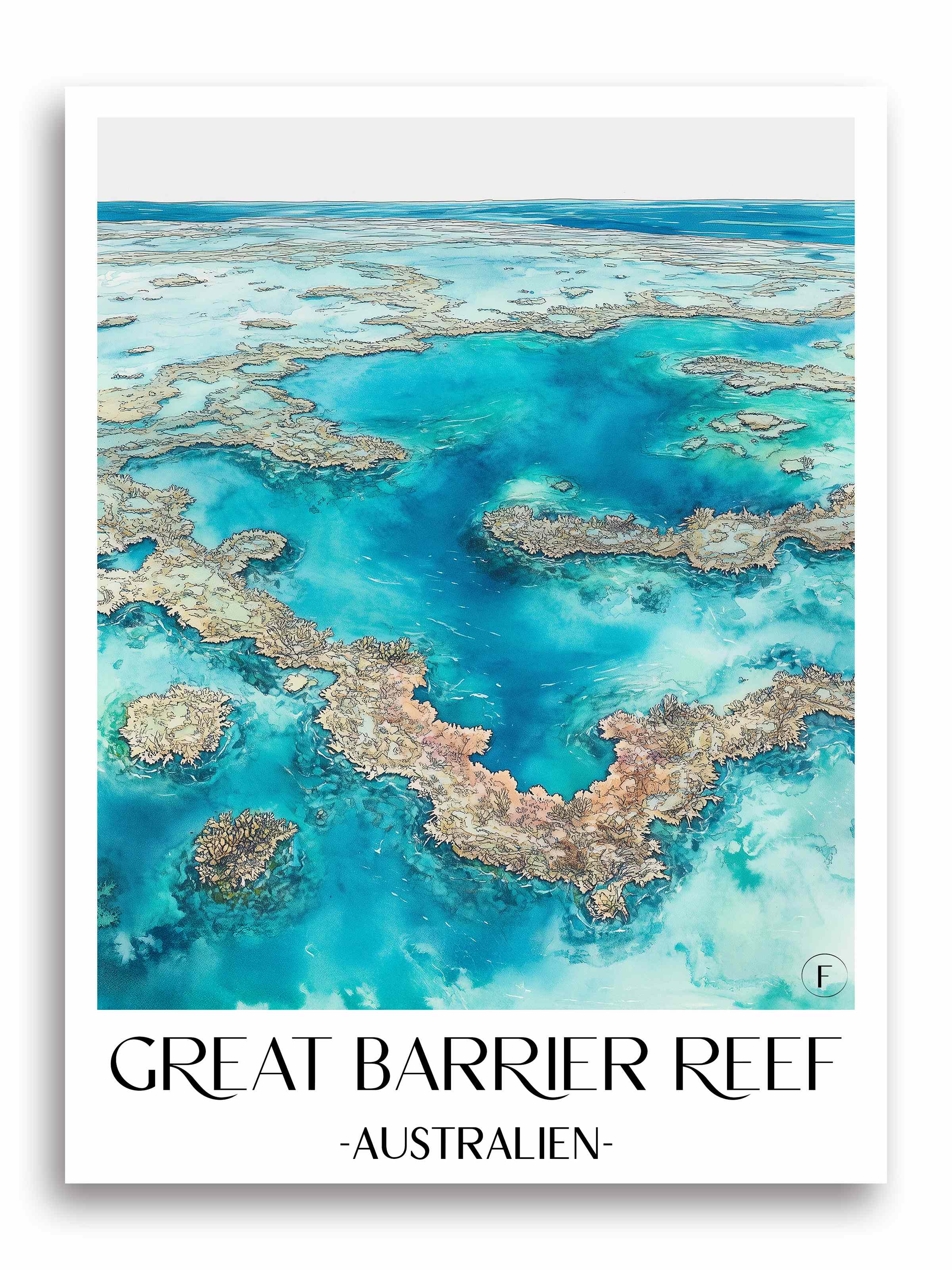 great-barrier-reef-australien-poster-aquarell