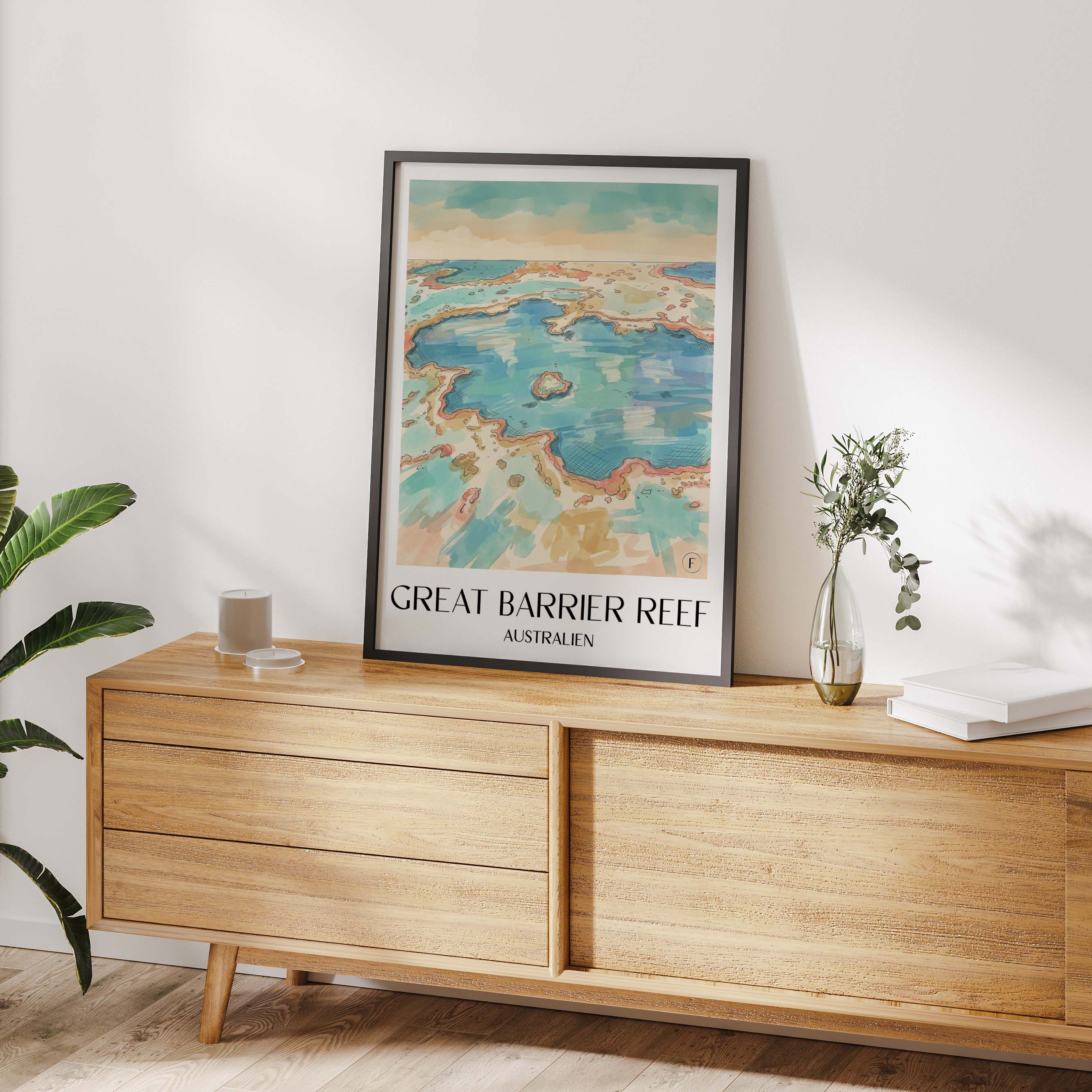 great-barrier-reef-australien-poster-aquarell