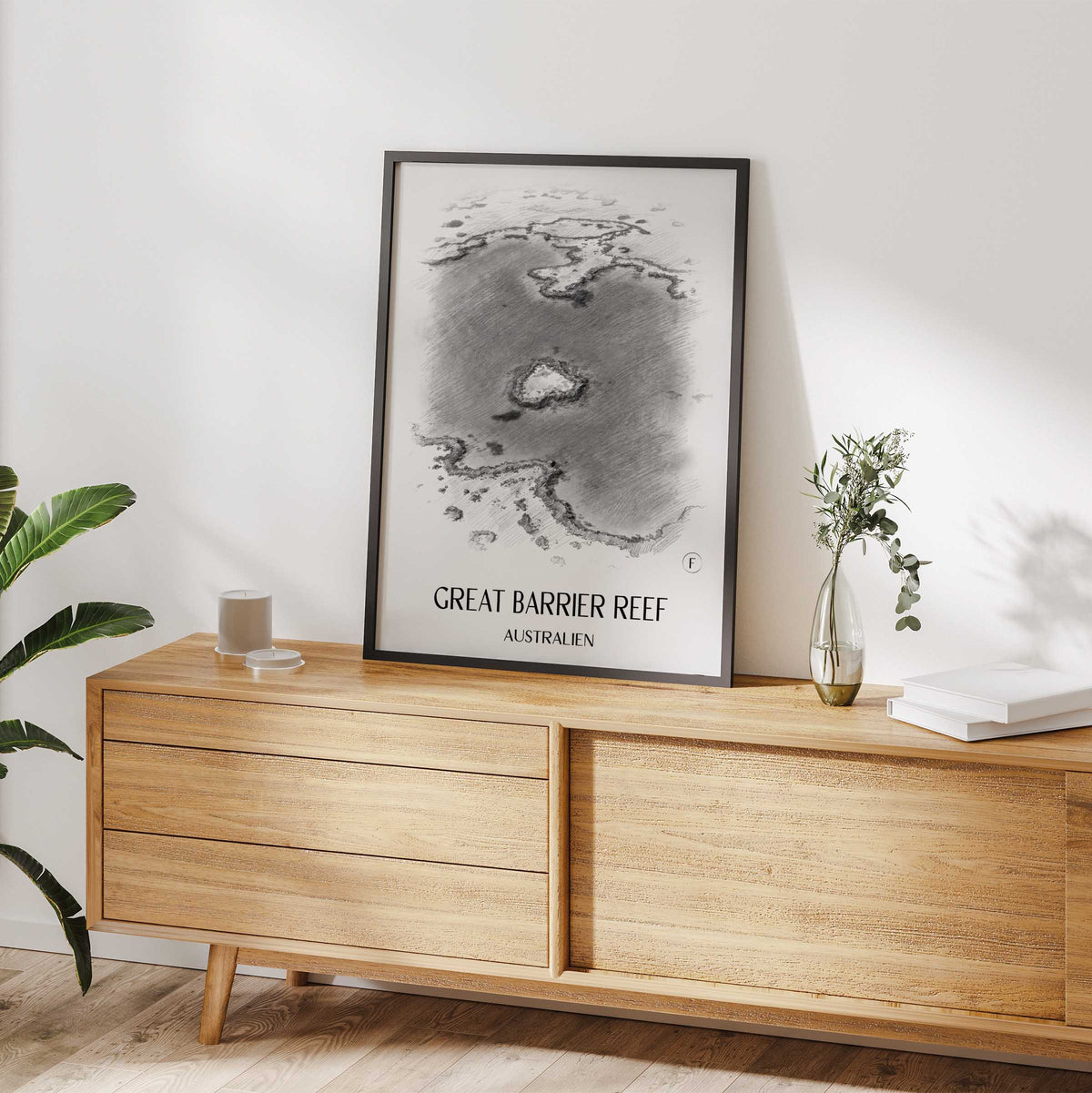 great-barrier-reef-australien-poster-bleistift-zeichnung-drawing