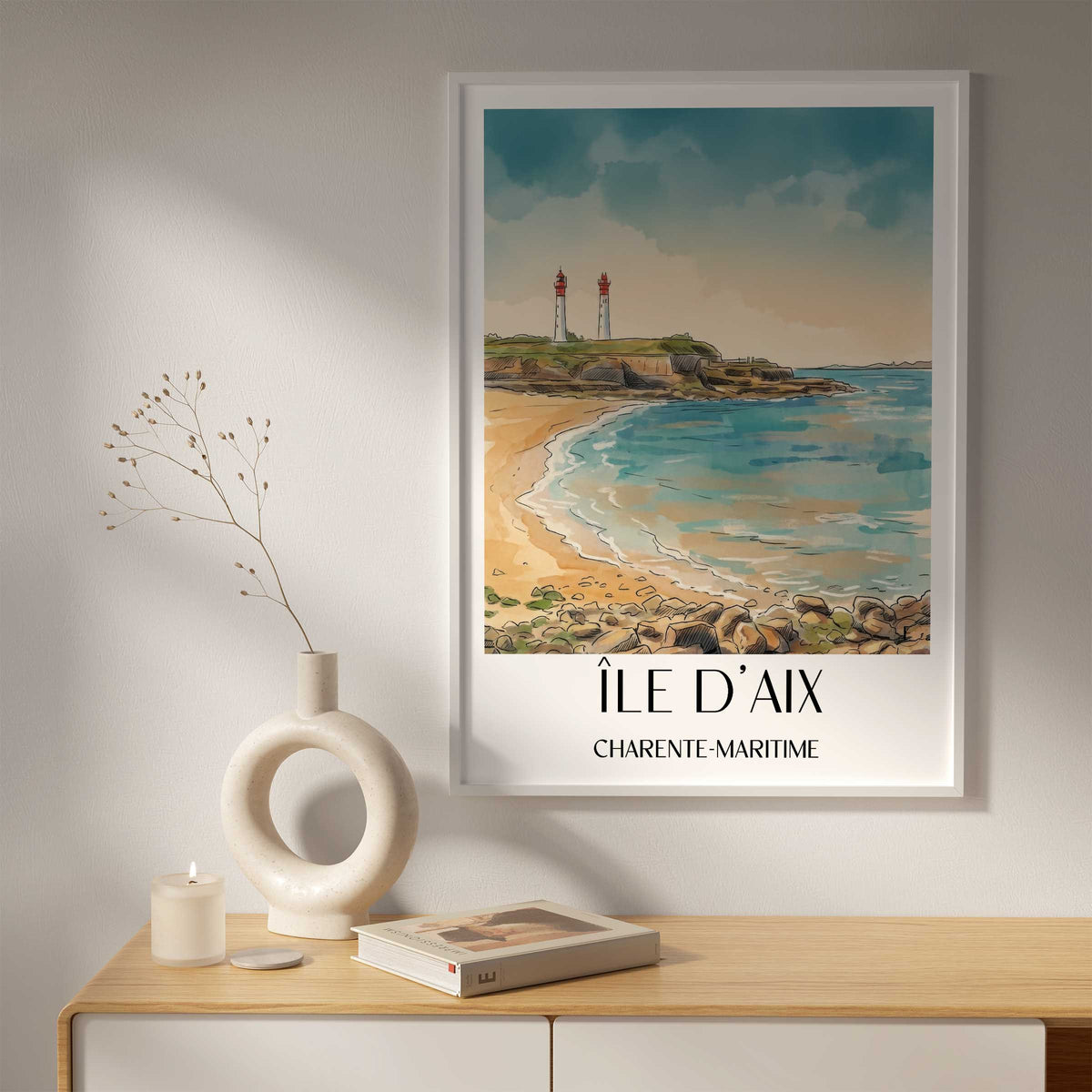 île-d'aix-charente-maritime-frankreich-poster-aquarell