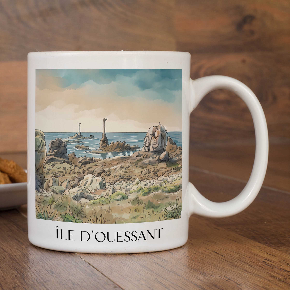 île-d'ouessant-finistère-frankreich-kaffeebecher-aquarell