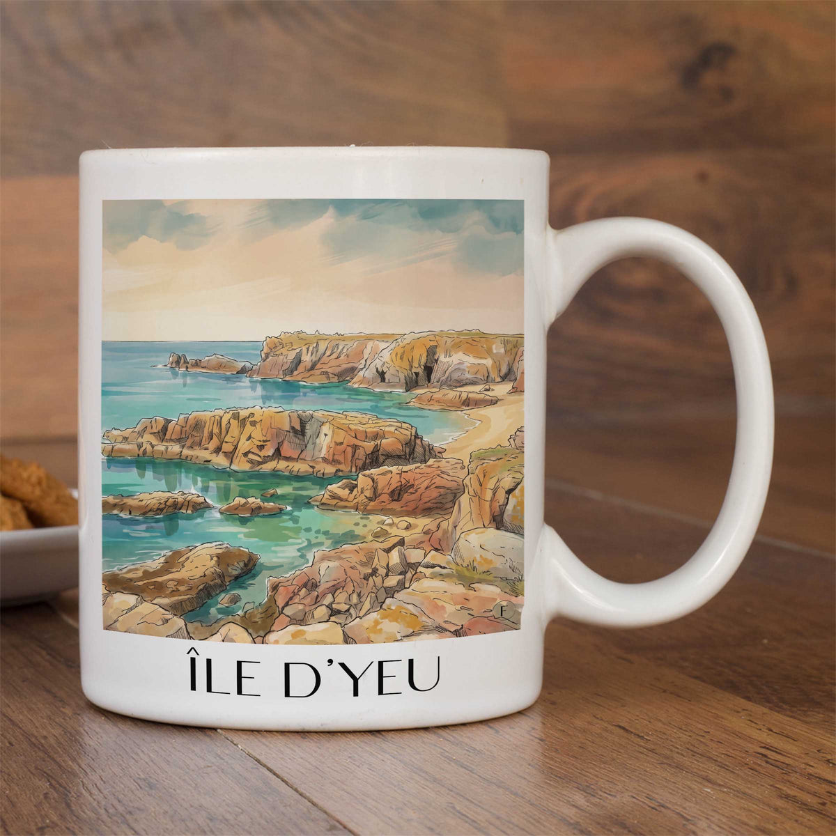 île-d'yeu-vendée-frankreich-kaffeebecher-aquarell