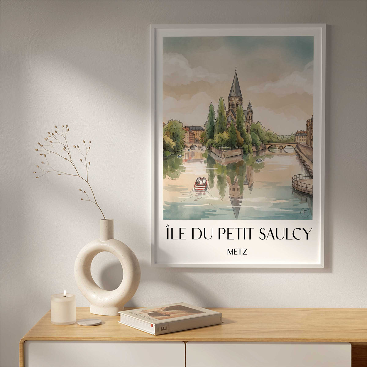île-du-petit-saulcy-metz-frankreich-poster-aquarell
