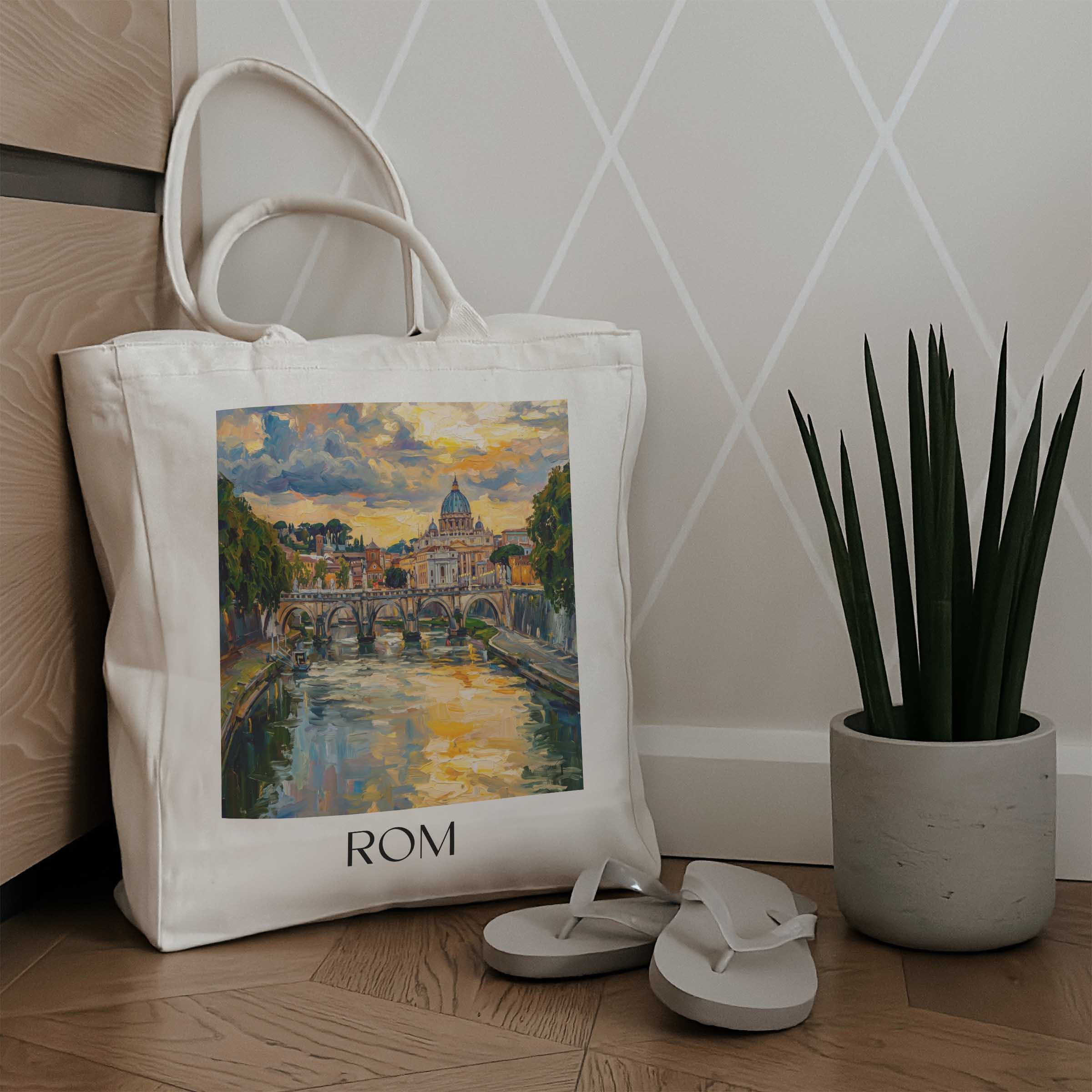 rom-italien-einkaufstasche-oil-painting-oelgemaelde