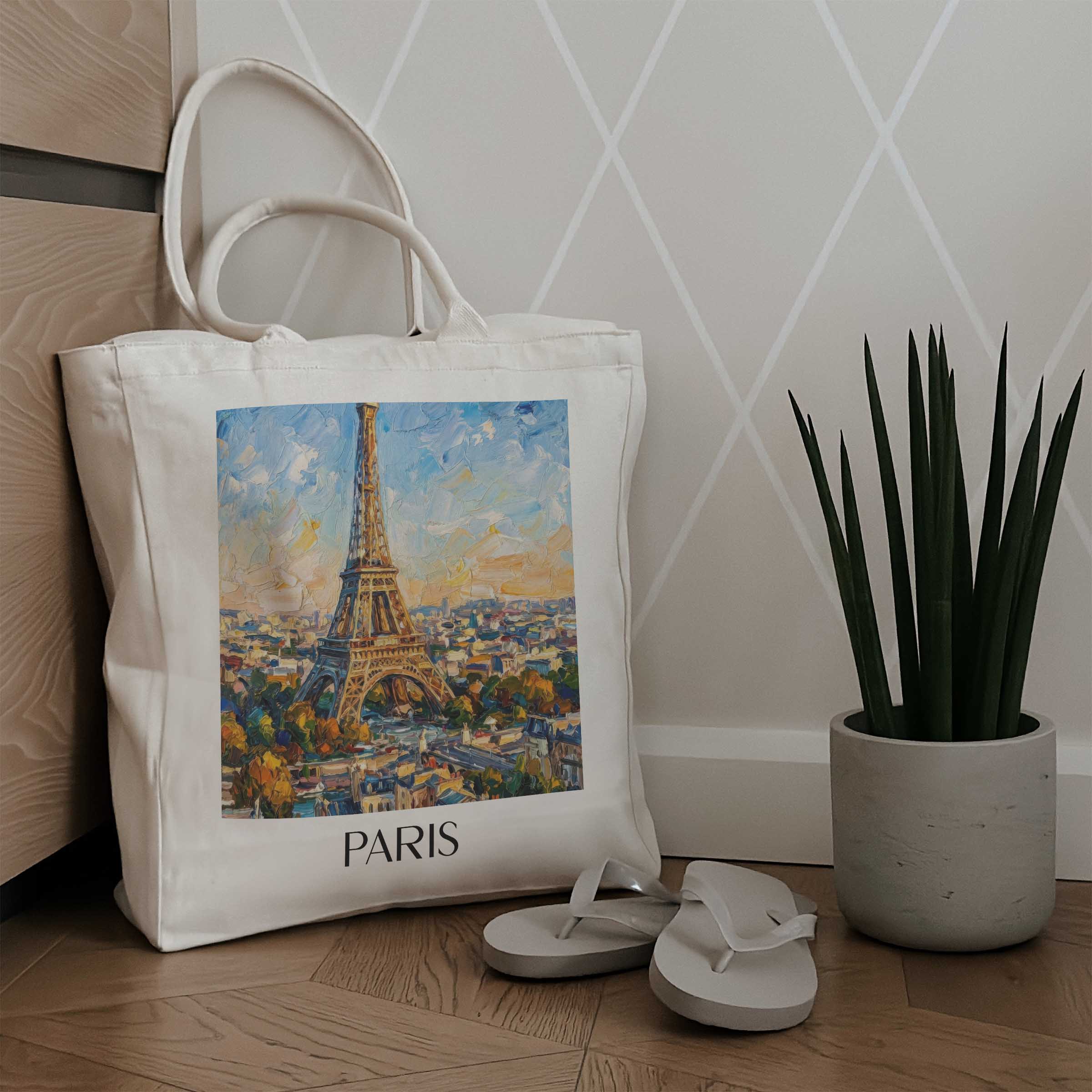 paris-frankreich-einkaufstasche-oil-painting-oelgemaelde