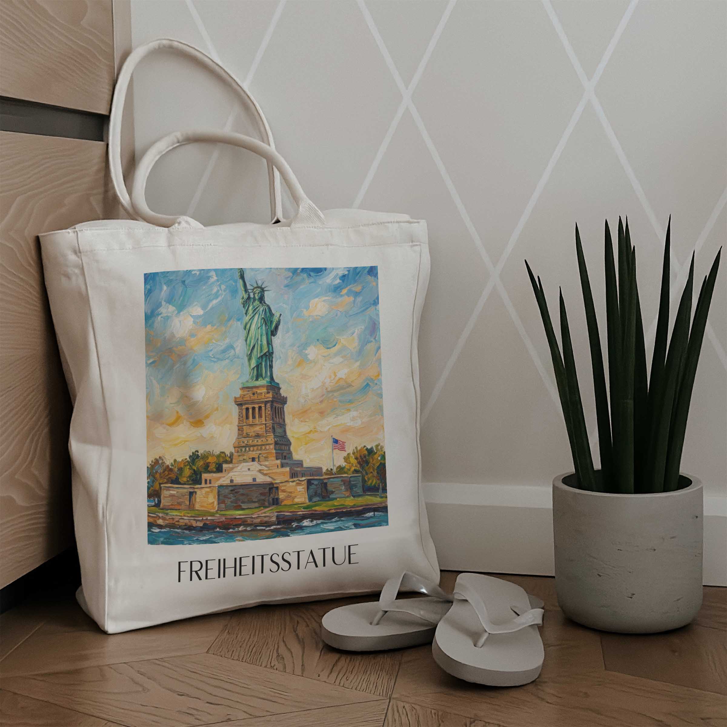 freiheitsstatue-new-york-city-usa-einkaufstasche-oil-painting-oelgemaelde