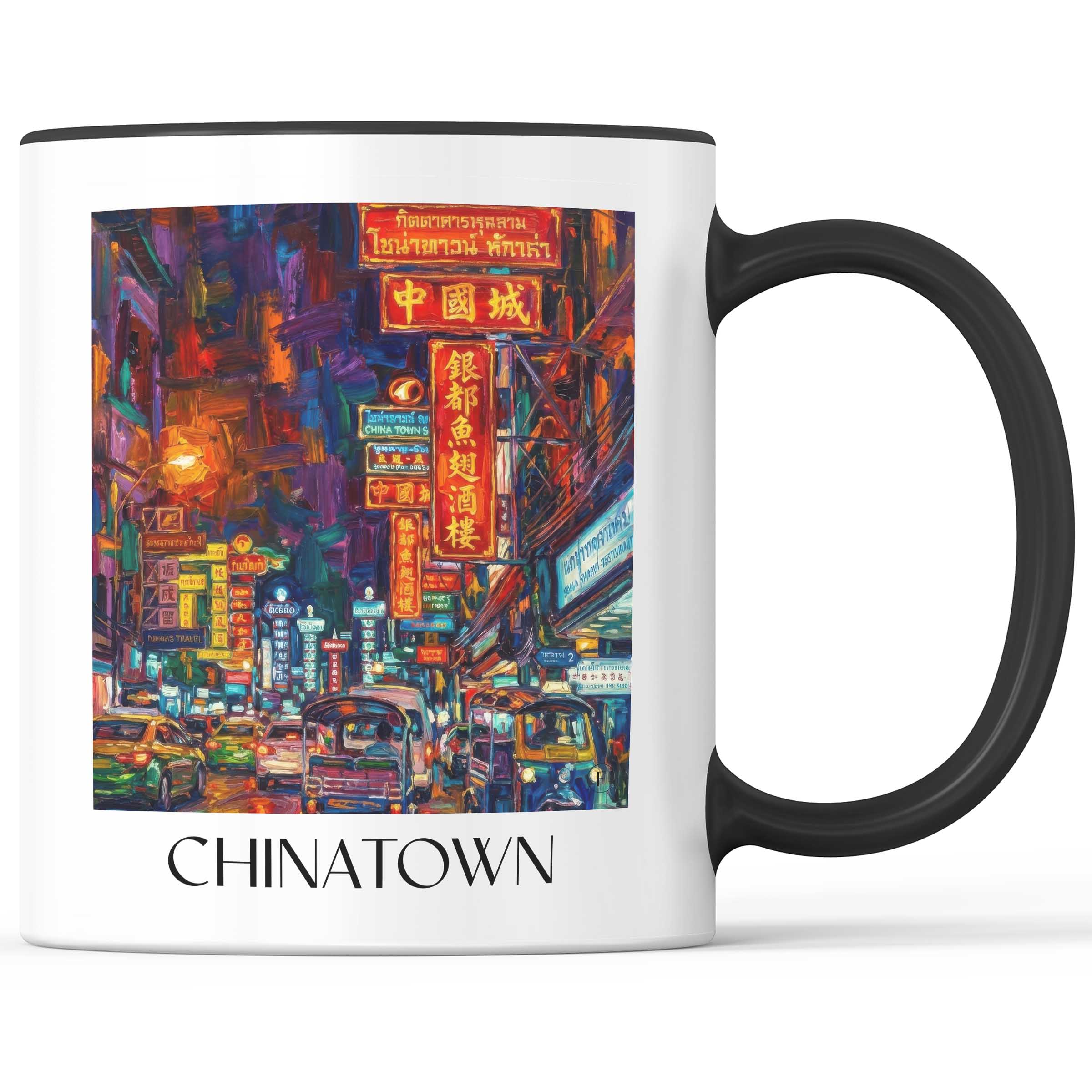 chinatown-bangkok-thailand-kaffeebecher-oil-painting-oelgemaelde