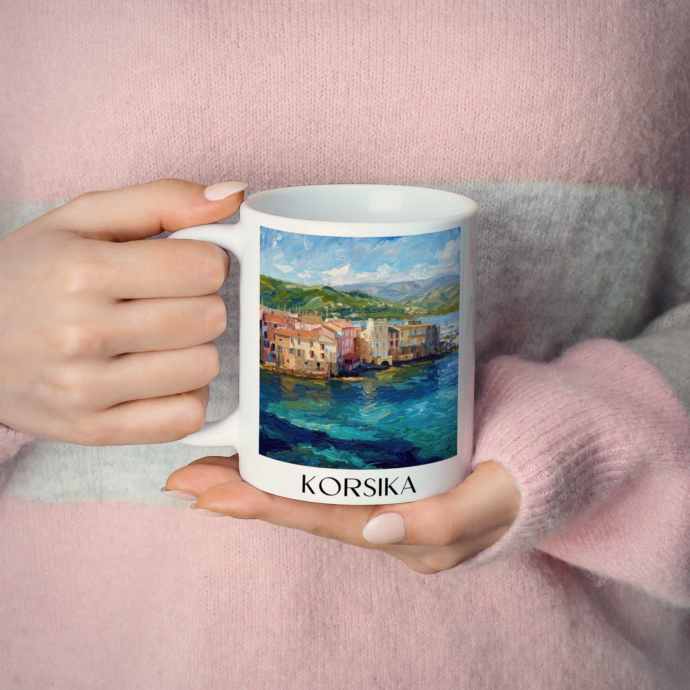 korsika-frankreich-kaffeebecher-oil-painting-oelgemaelde