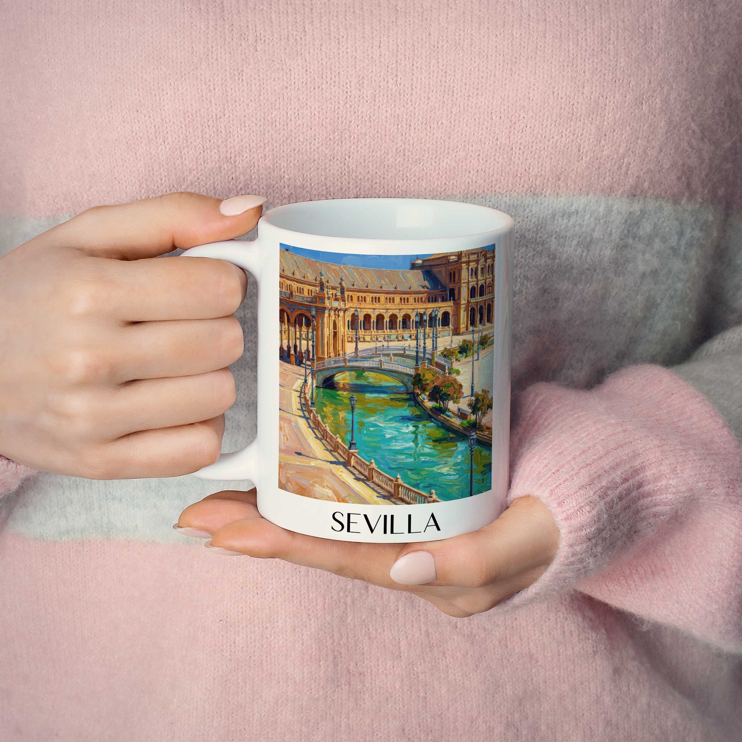 sevilla-spanien-kaffeebecher-oil-painting-oelgemaelde