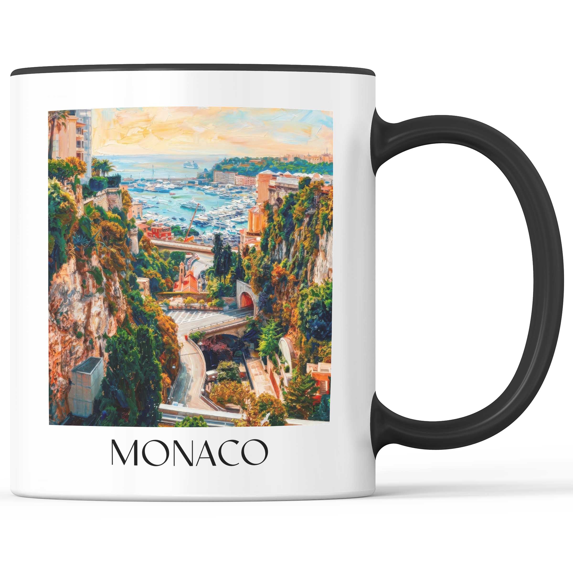monaco-monaco-kaffeebecher-oil-painting-oelgemaelde