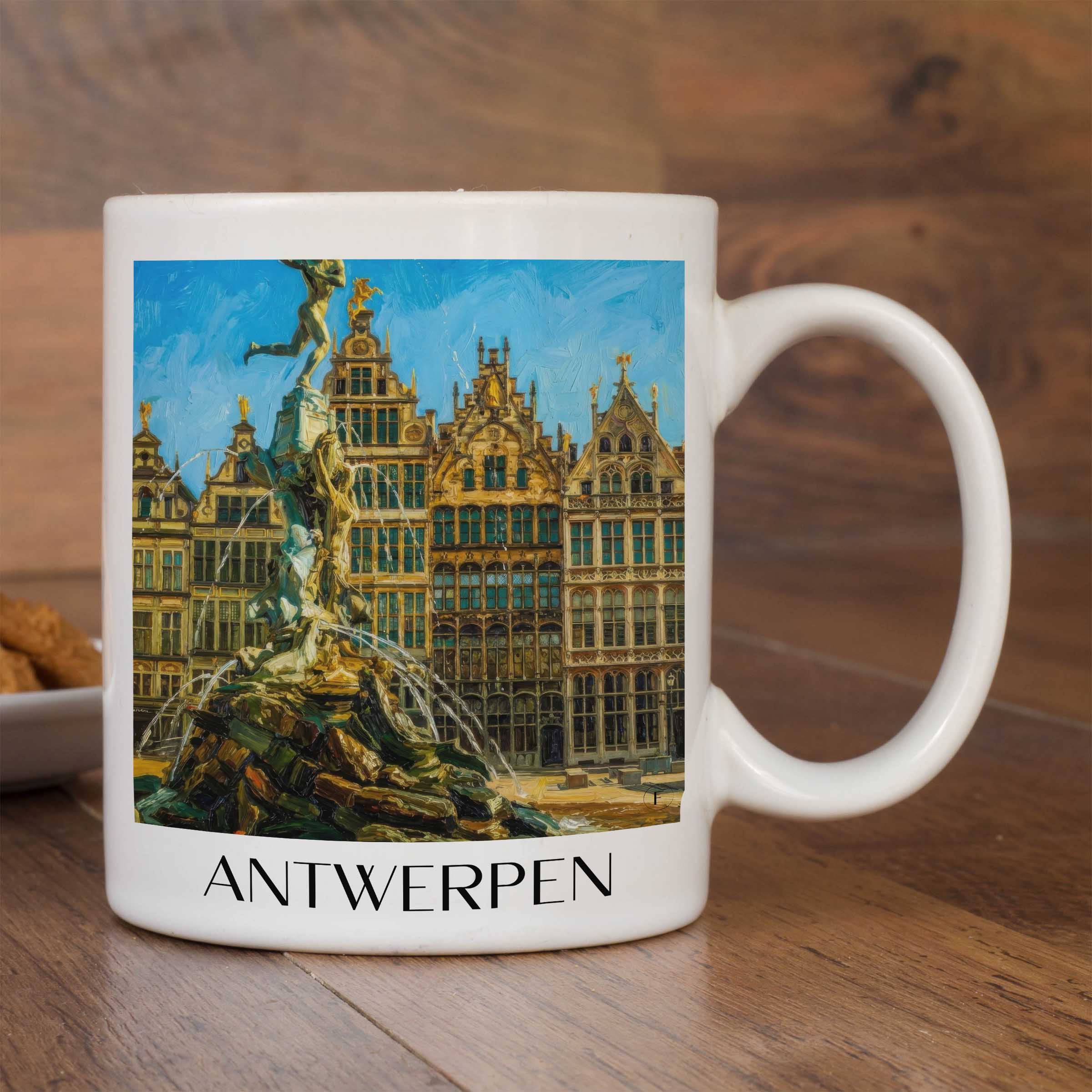 antwerpen-belgien-kaffeebecher-oil-painting-oelgemaelde